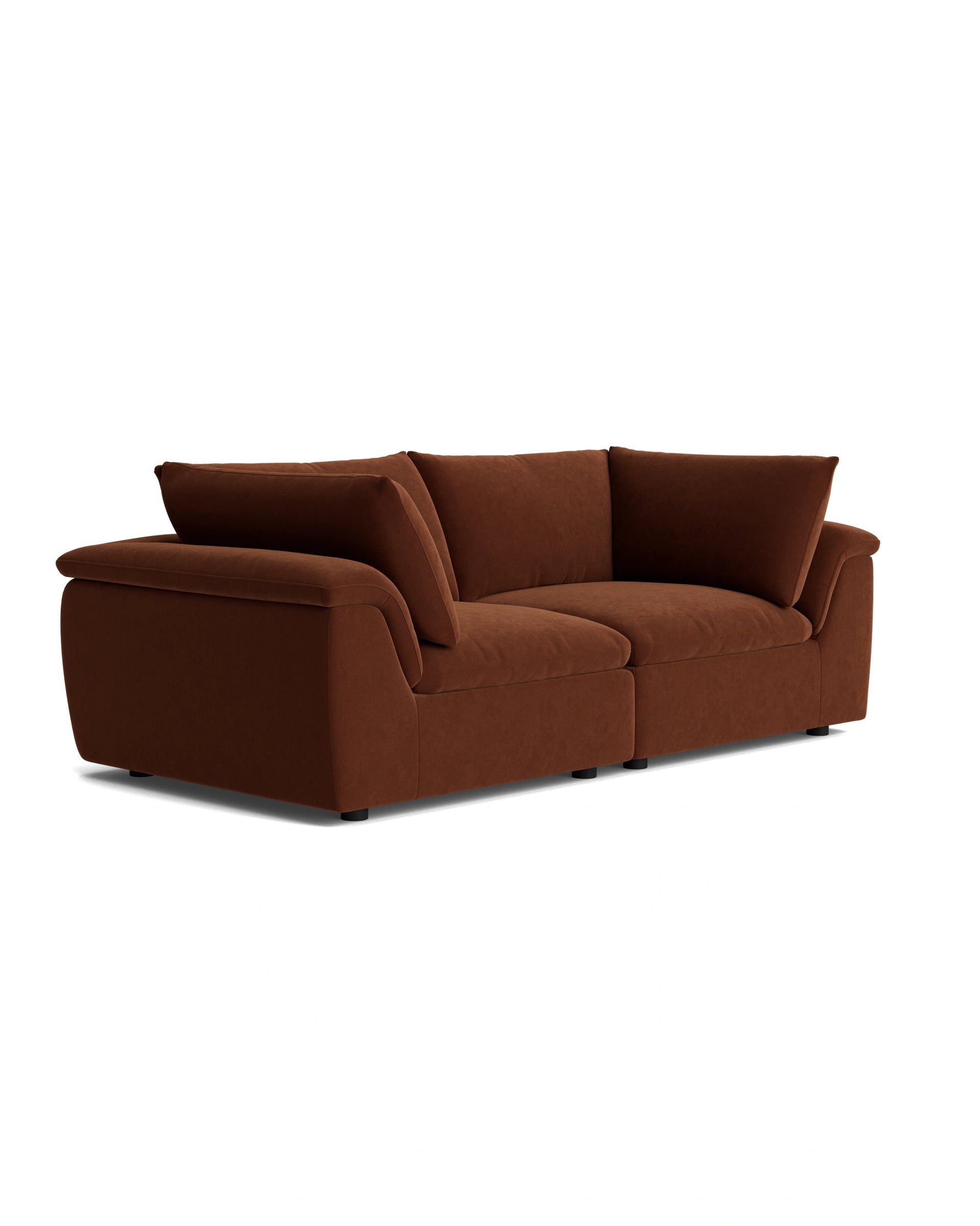 Melt 3 Seater Sofa - Eden Brick