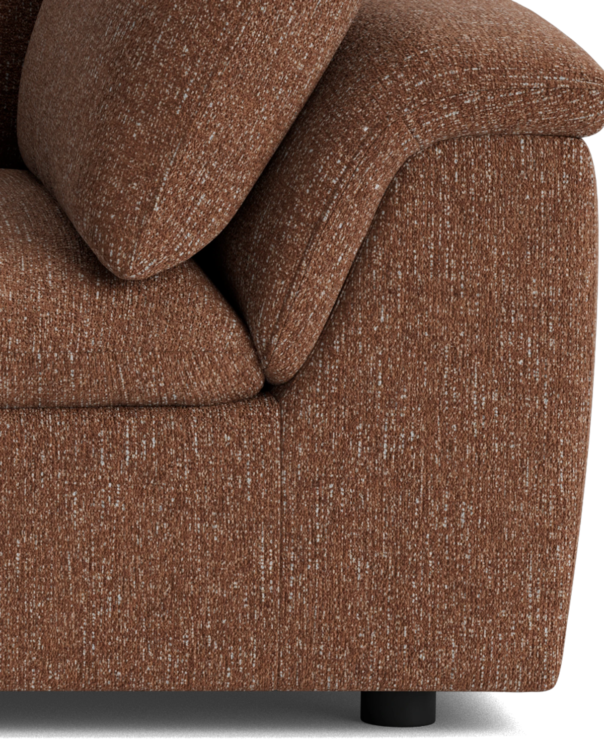 Melt 3 Seater Sofa - Fleck Rust