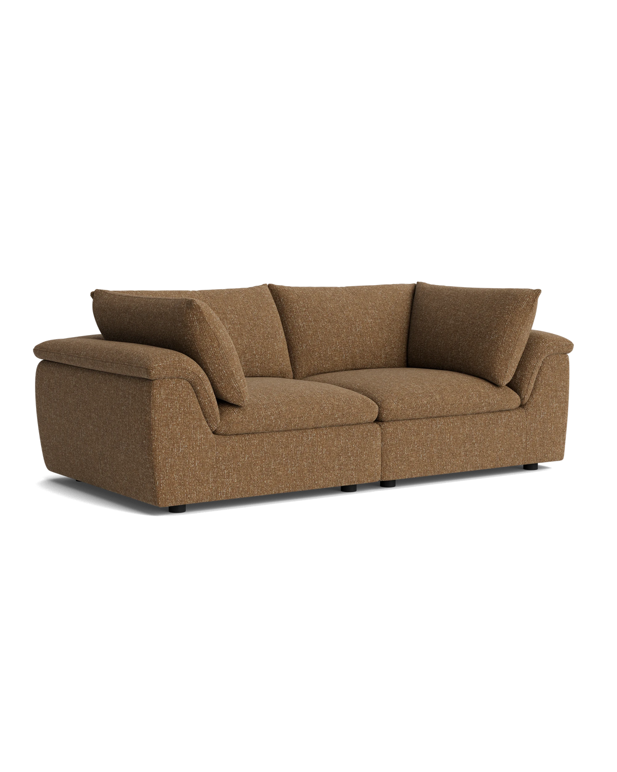 Melt 3 Seater Sofa - Fleck Ginger