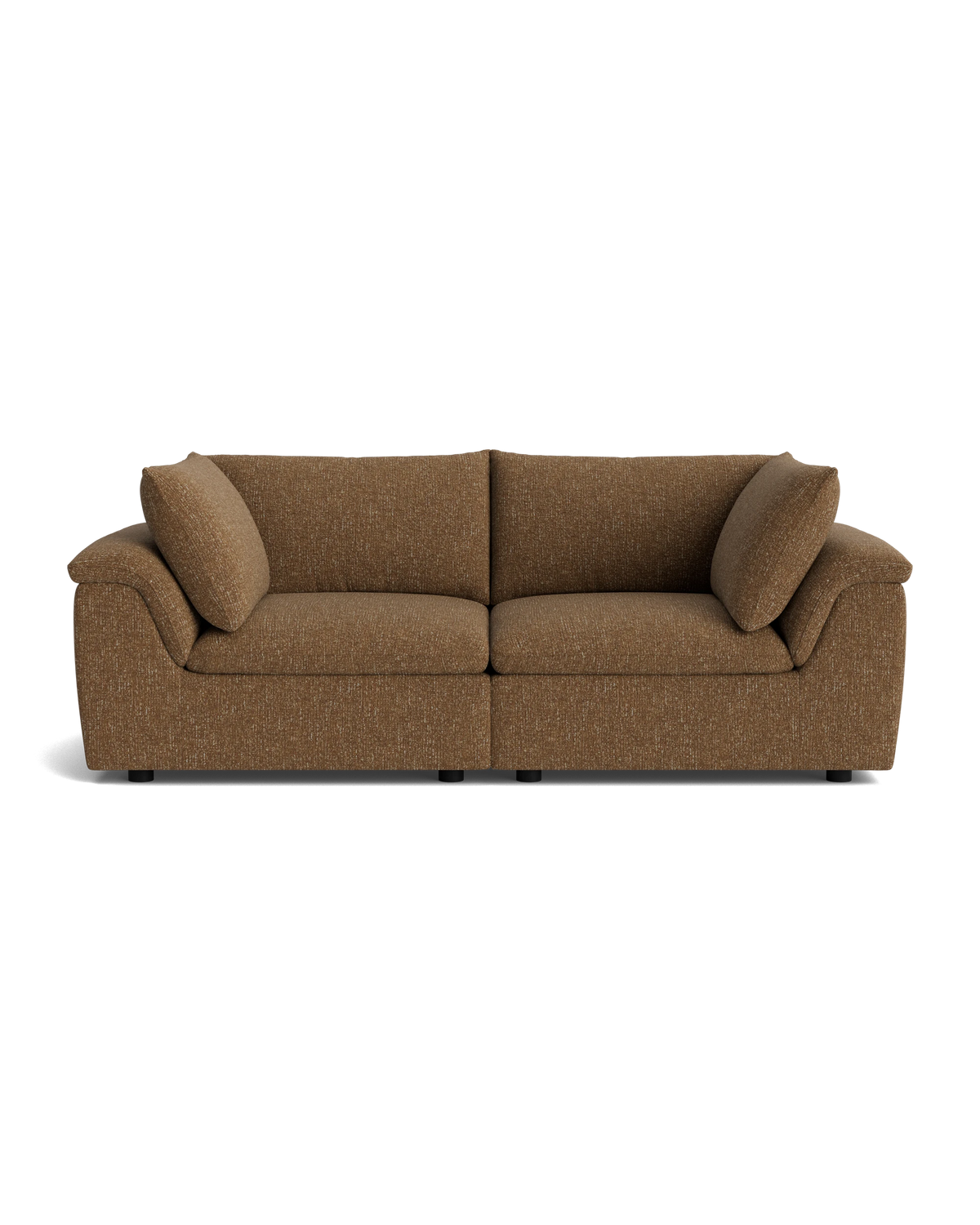 Melt 3 Seater Sofa - Fleck Ginger