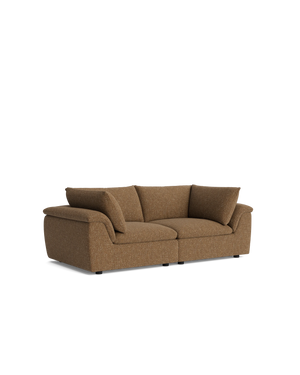 Melt 3 Seater Sofa - Fleck Ginger