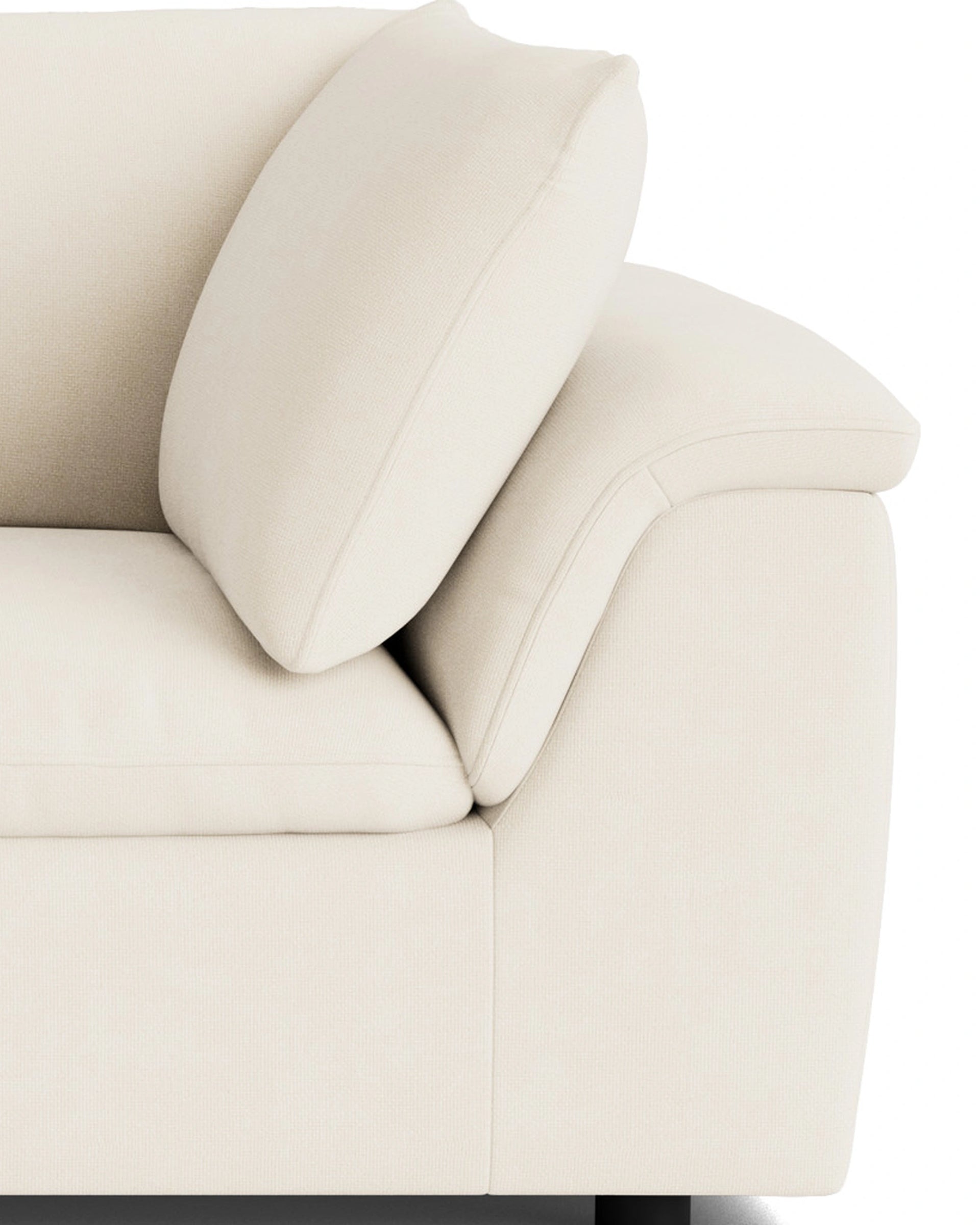 Melt 3 Seater Sofa - Fossil Vanilla