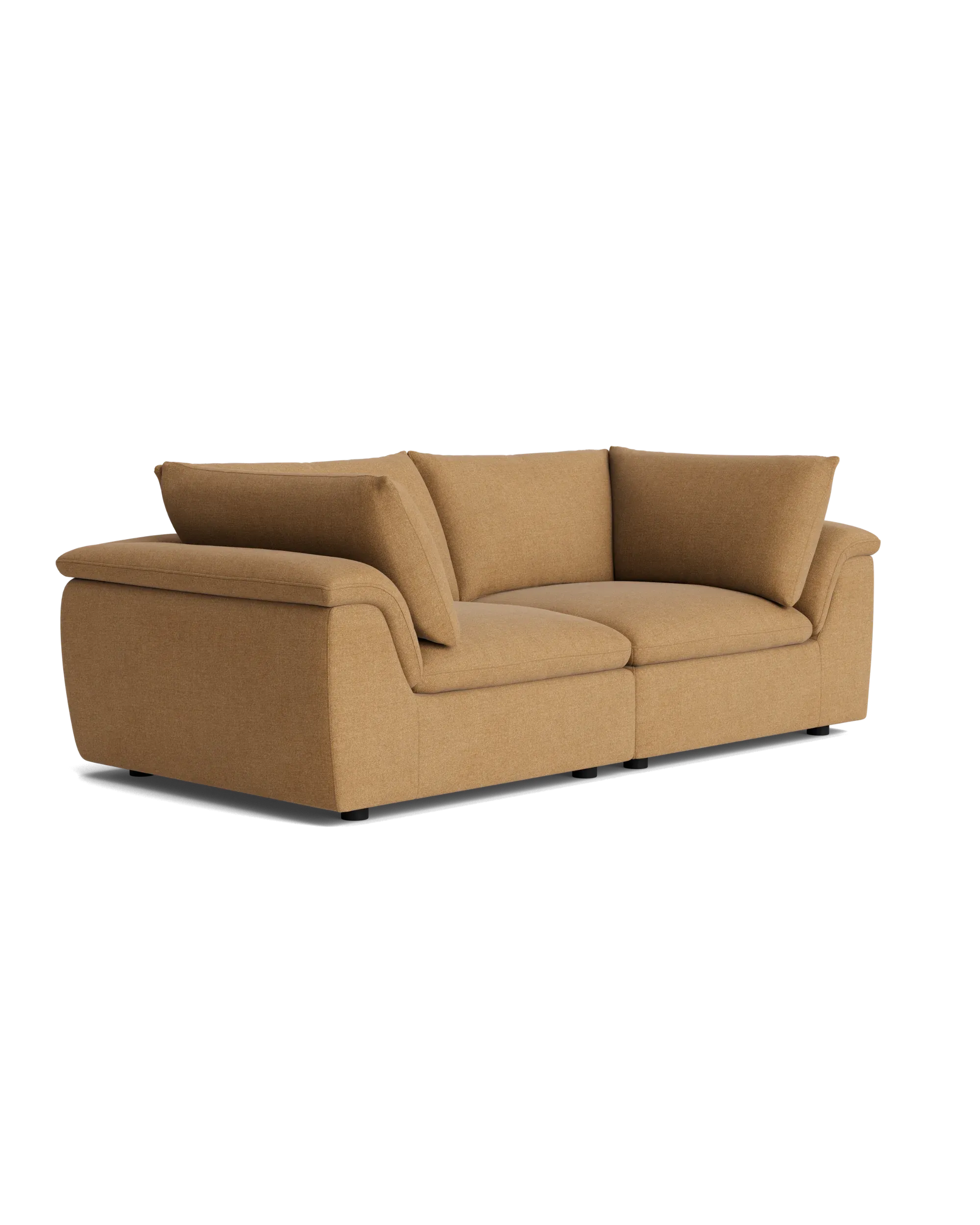 Melt 3 Seater Sofa - Fossil Fawn