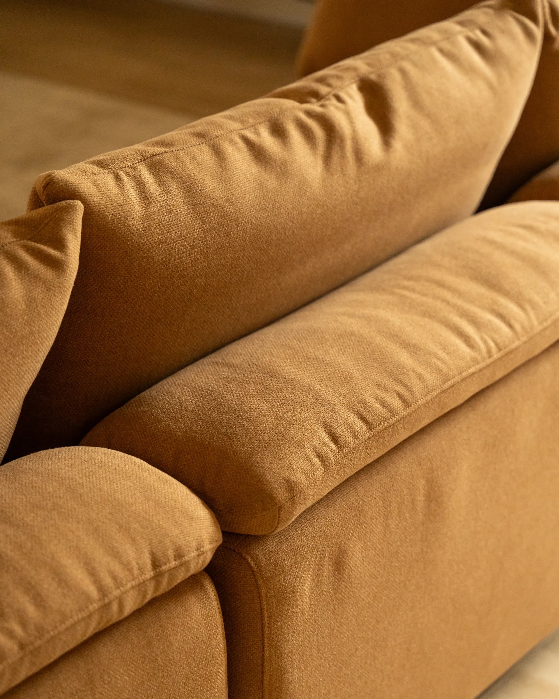 Melt 3 Seater Sofa - Fossil Fawn