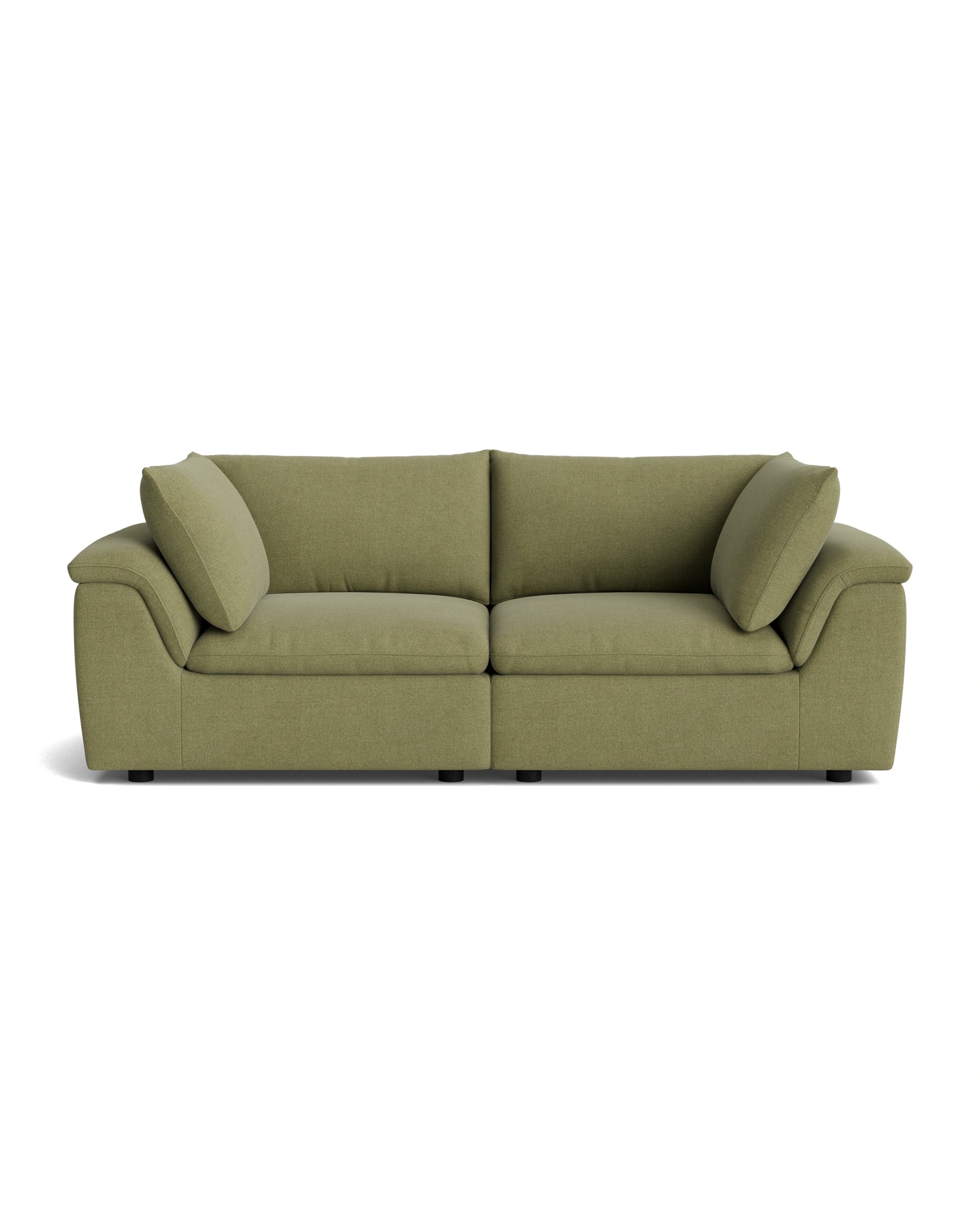 Melt 3 Seater Sofa - Fossil Eucalyptus