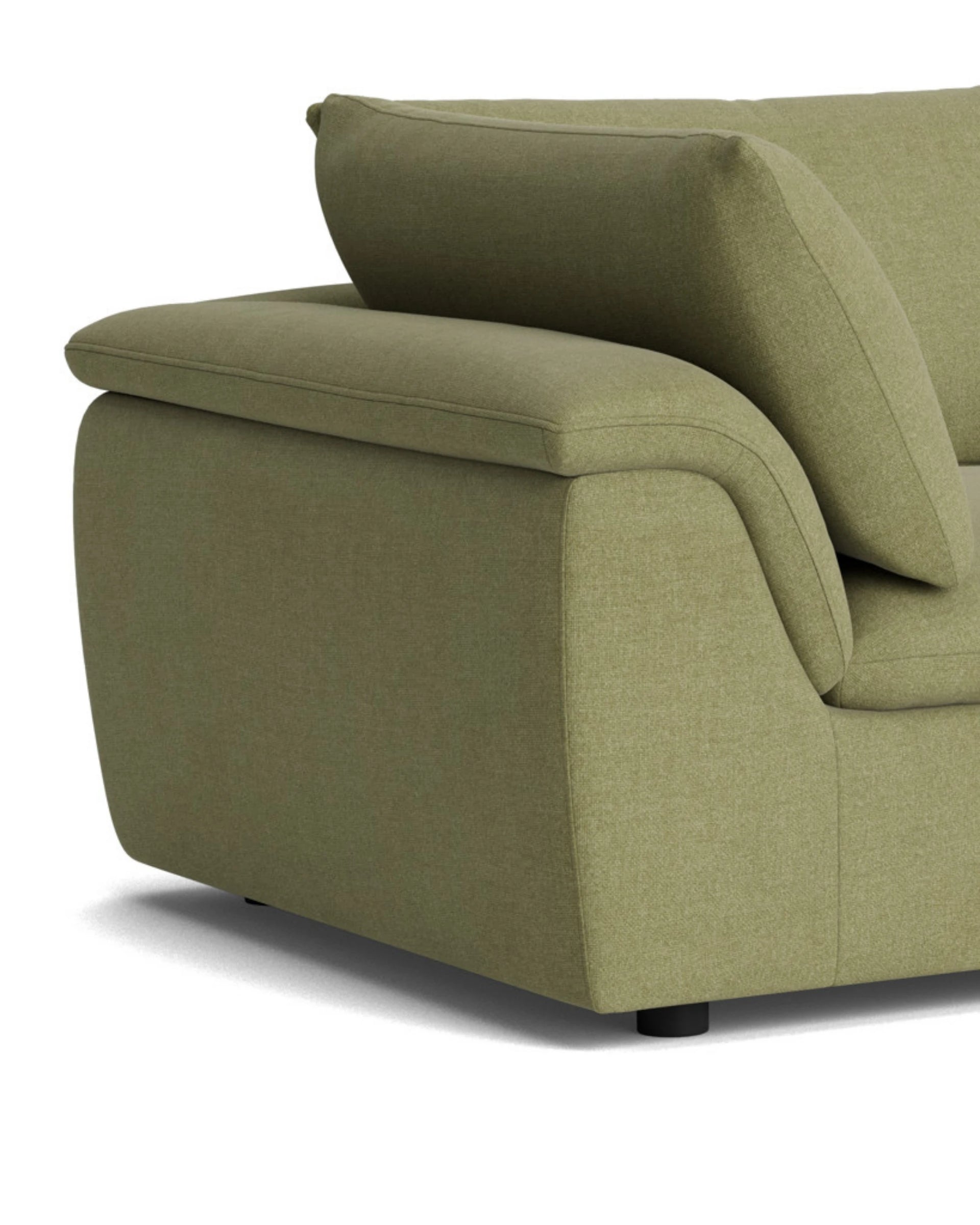 Melt 3 Seater Sofa - Fossil Eucalyptus