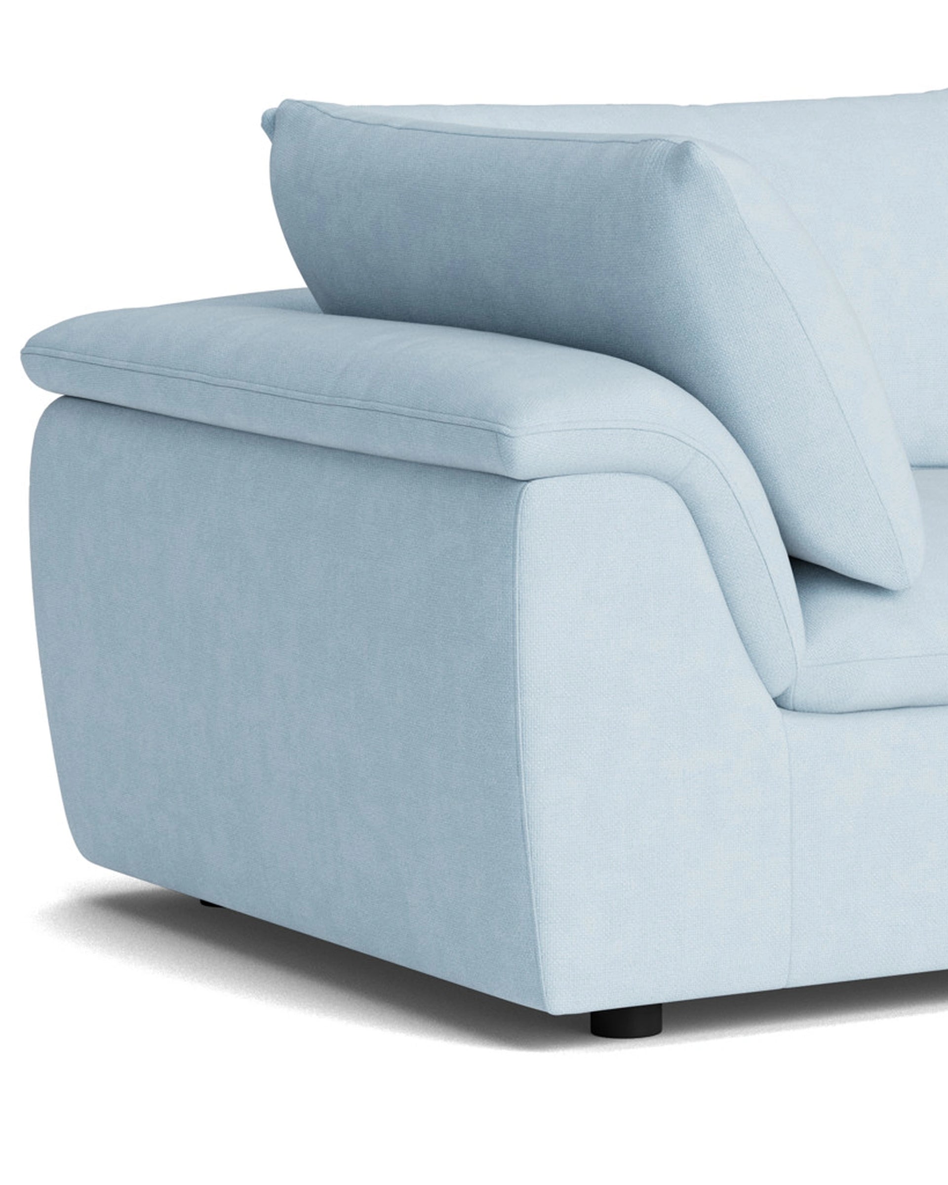Melt 3 Seater Sofa - Fossil Powder Blue