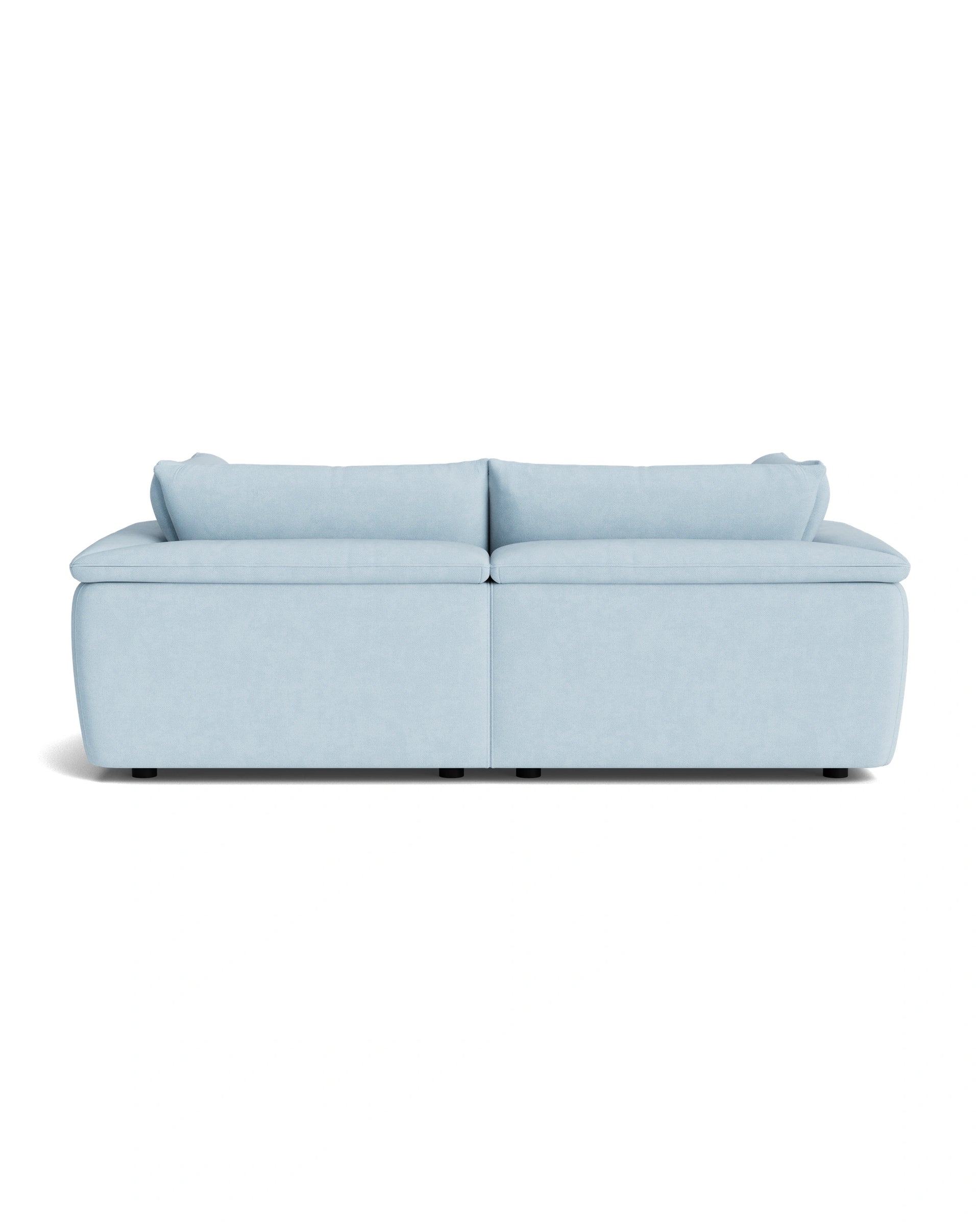 Melt 3 Seater Sofa - Fossil Powder Blue