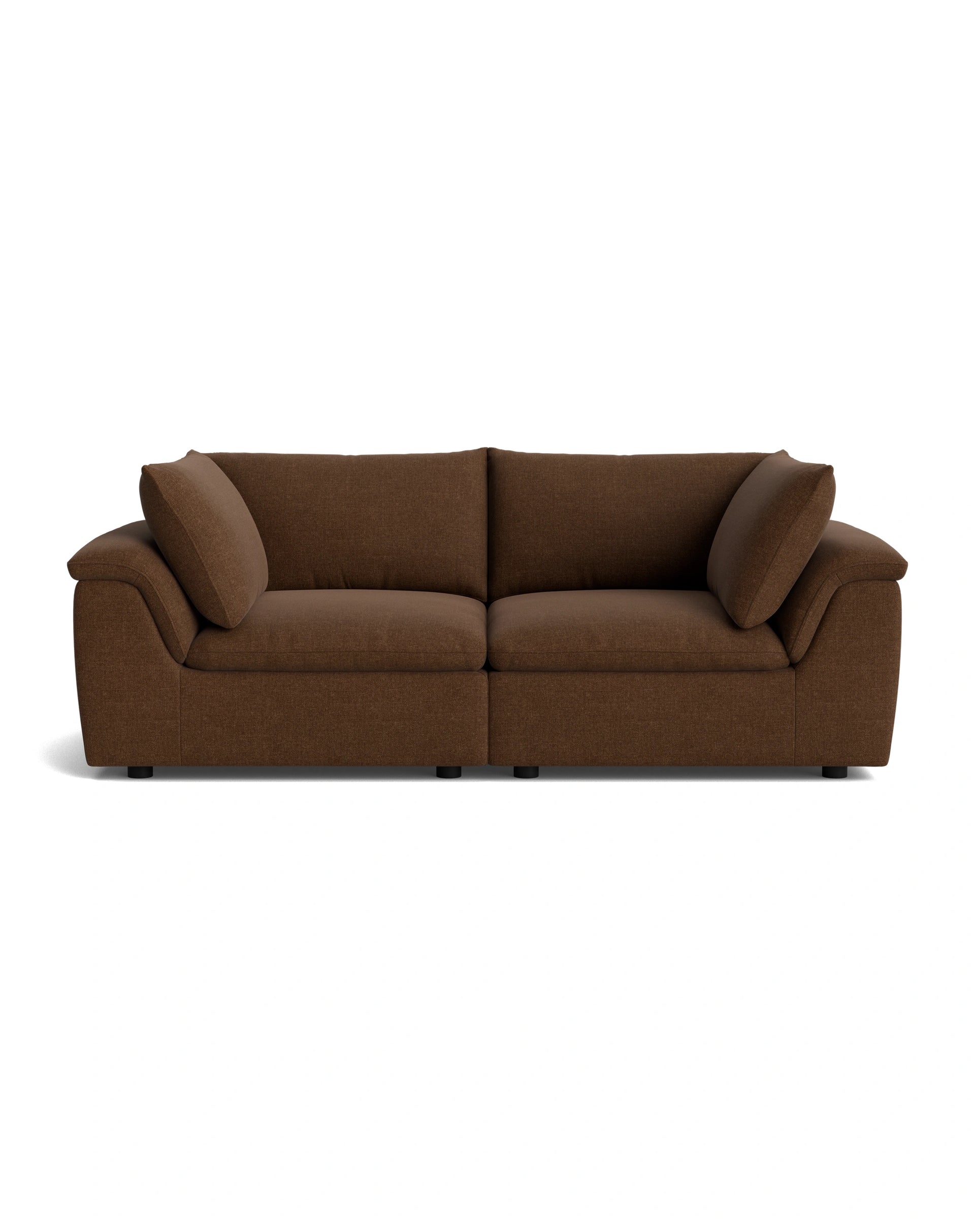 Melt 3 Seater Sofa - Fossil Chocolate