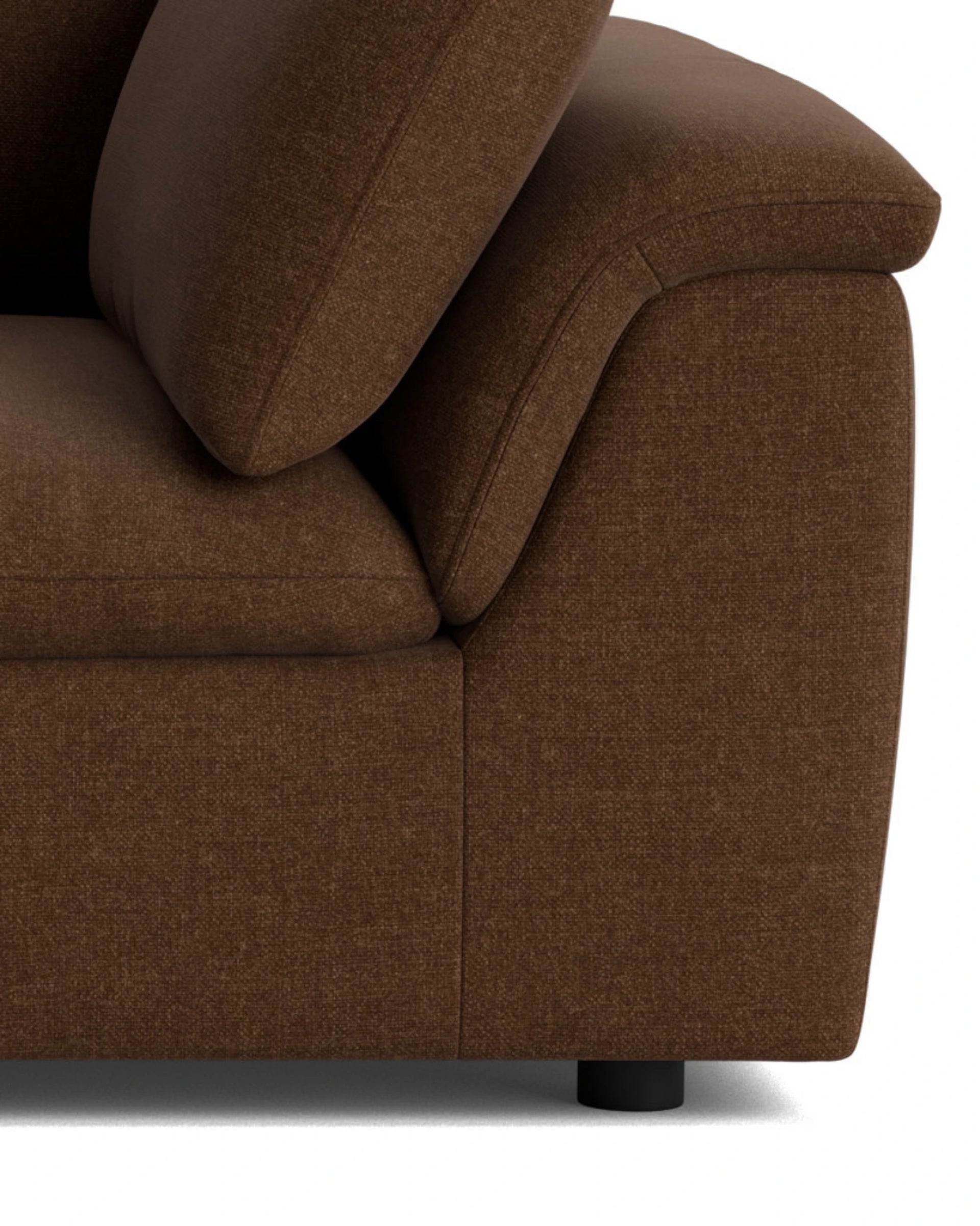 Melt 3 Seater Sofa - Fossil Chocolate