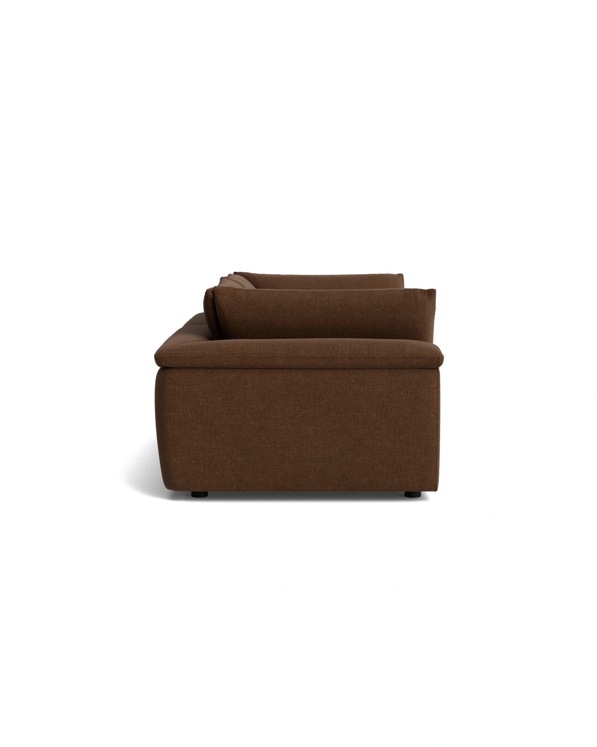 Melt 3 Seater Sofa - Fossil Chocolate