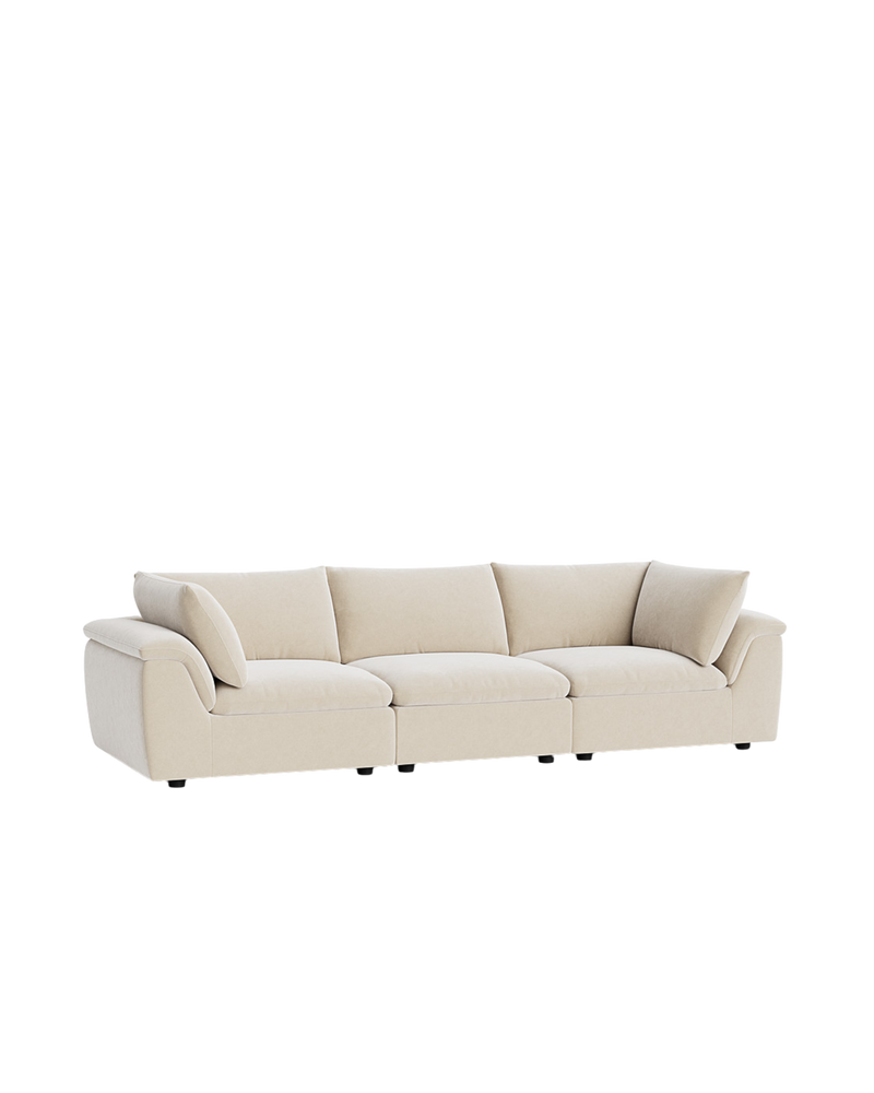 Melt 4 Seater Sofa - Eden Ecru
