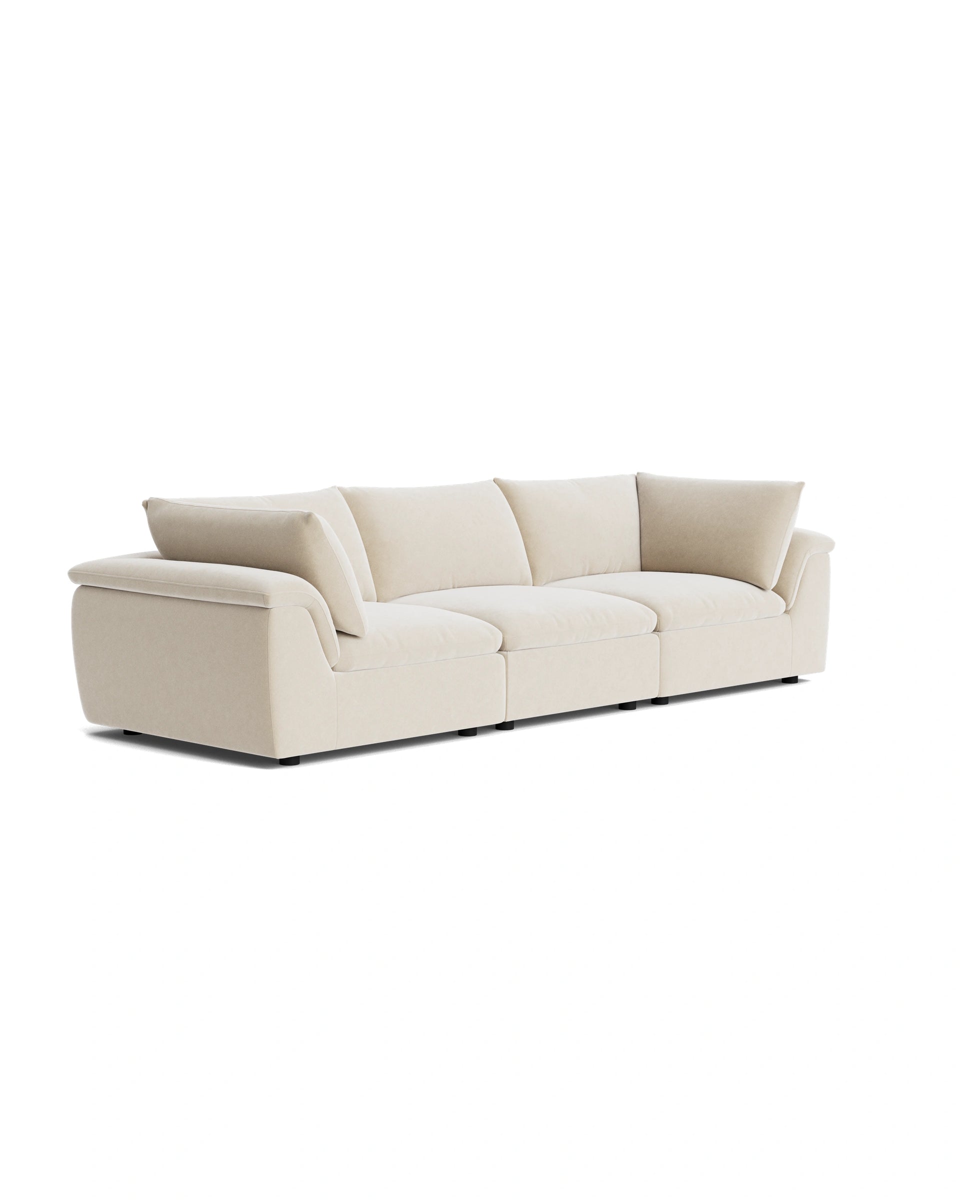 Melt 4 Seater Sofa - Eden Ecru