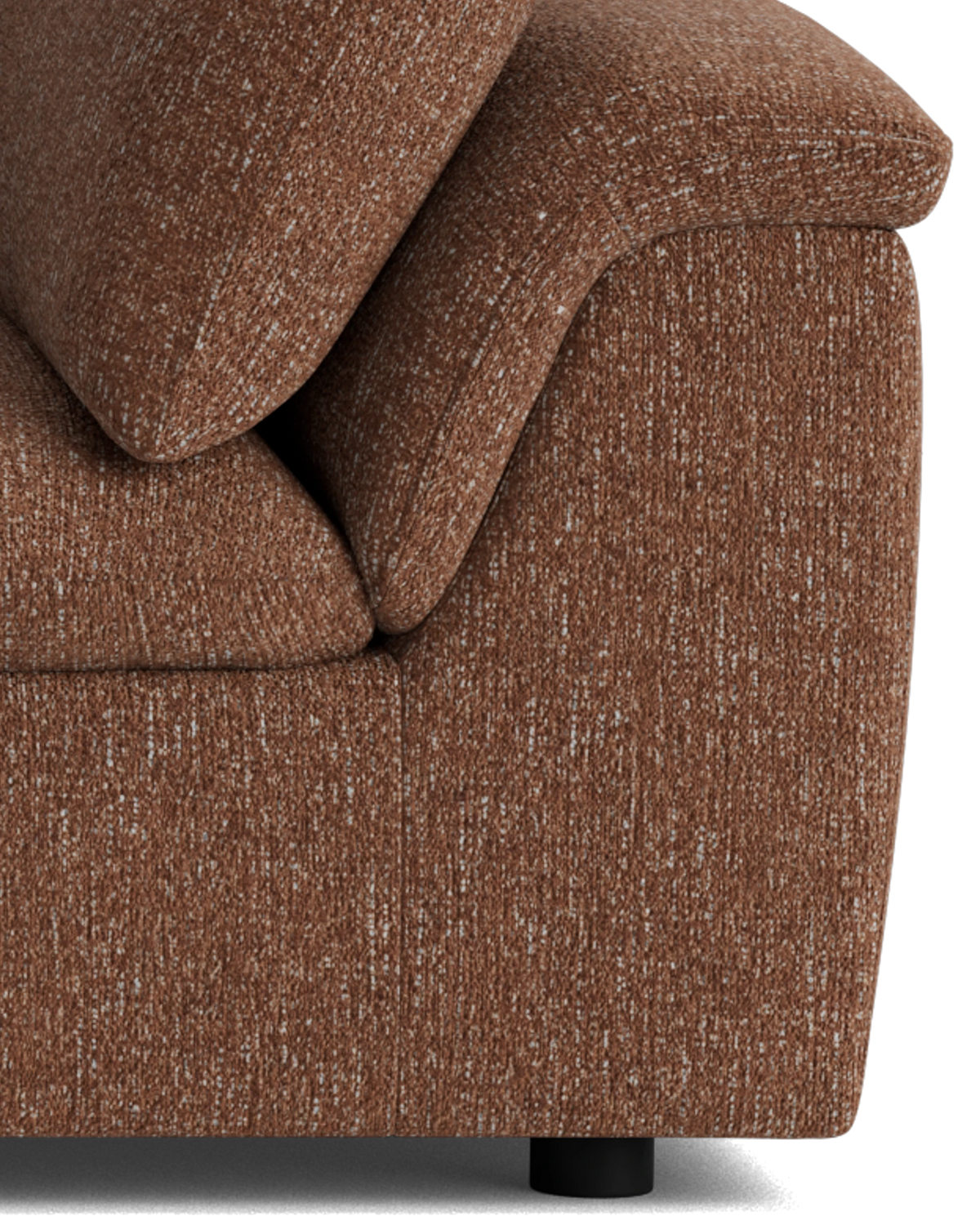 Melt 4 Seater Sofa - Fleck Rust