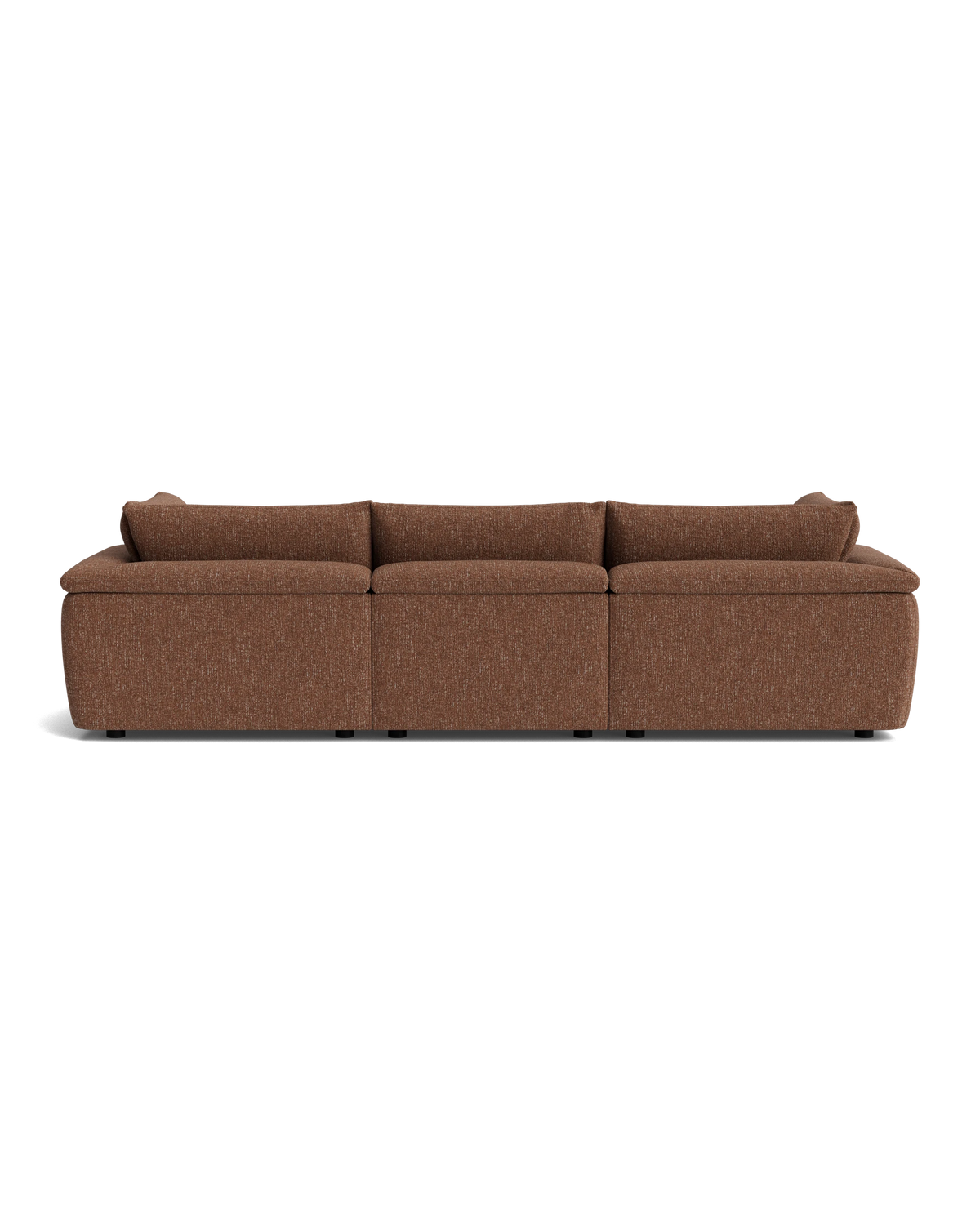 Melt 4 Seater Sofa - Fleck Rust