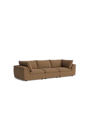 Melt 4 Seater Sofa - Fleck Ginger