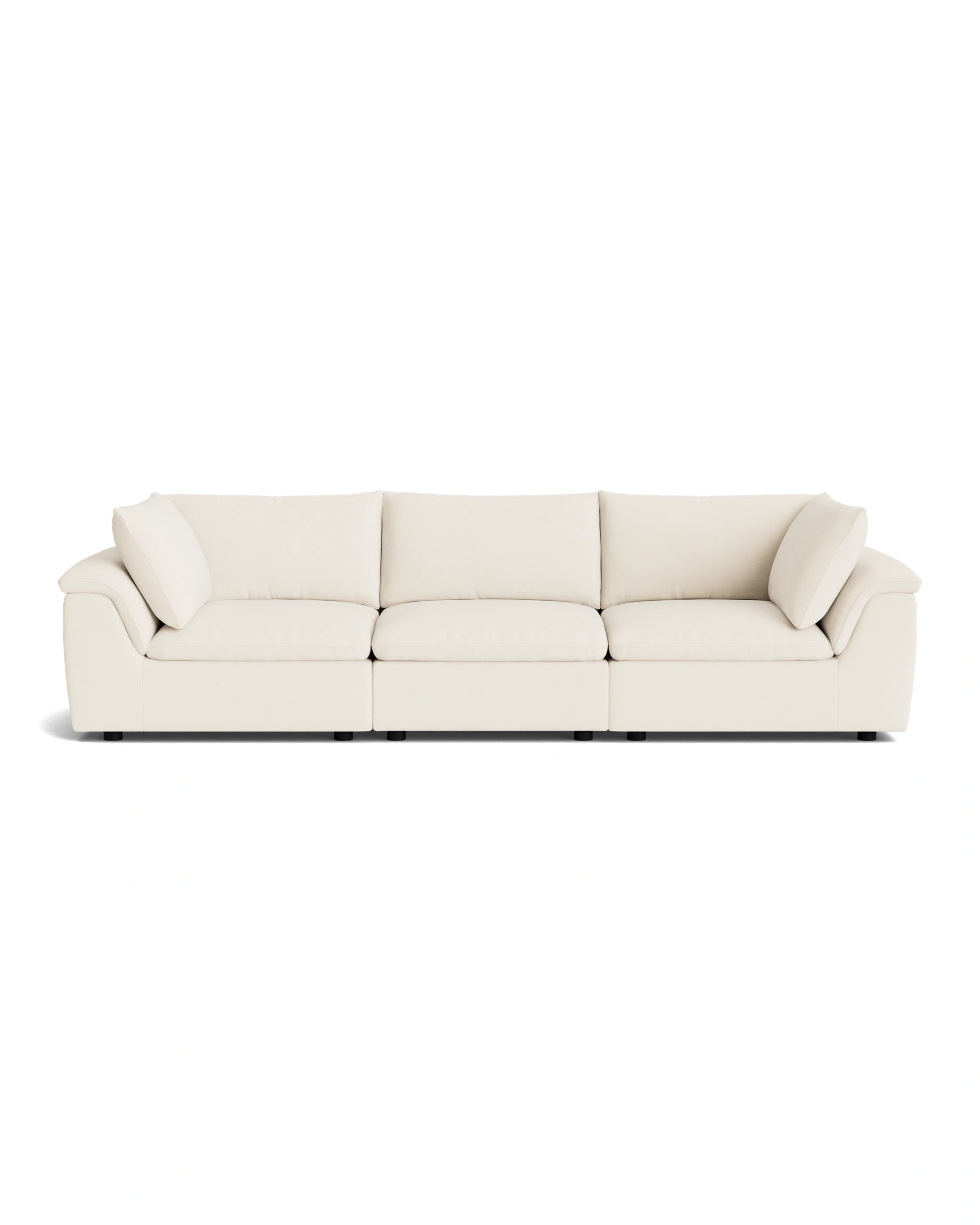 Melt 4 Seater Sofa - Fossil Vanilla