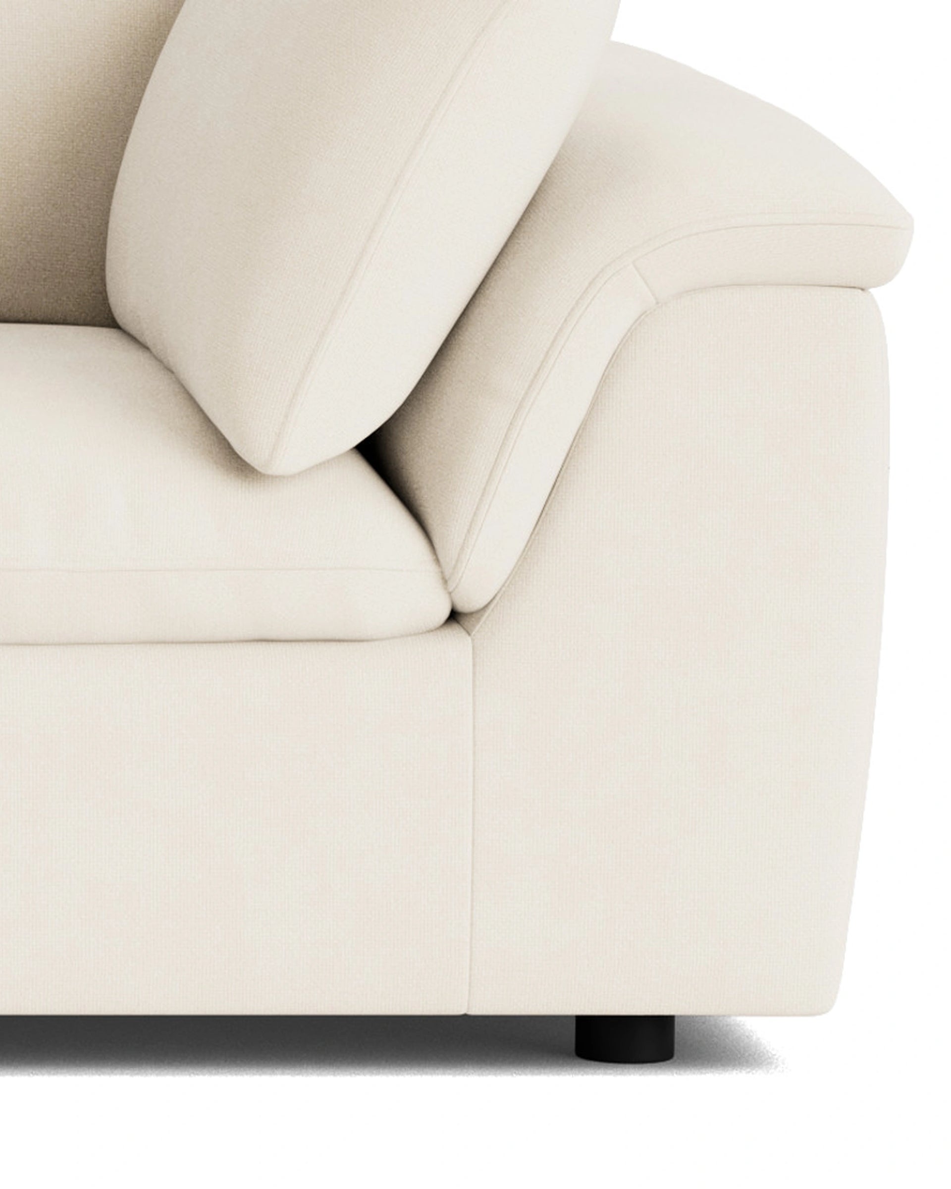 Melt 4 Seater Sofa - Fossil Vanilla