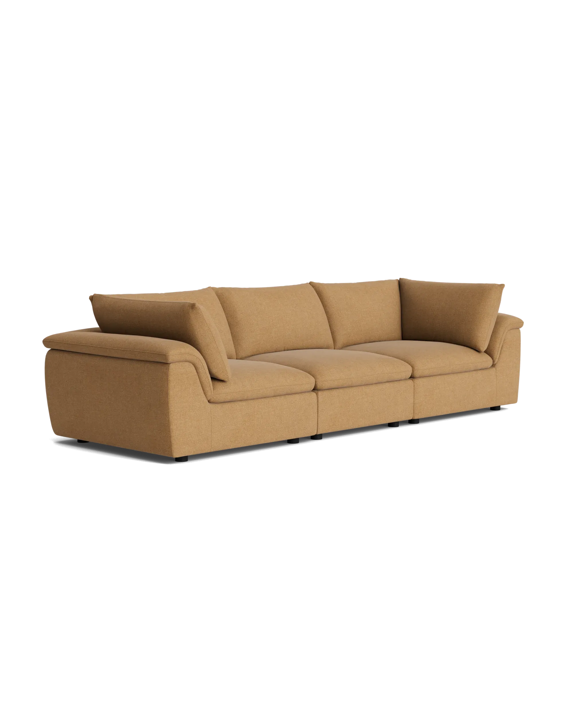 Melt 4 Seater Sofa - Fossil Fawn