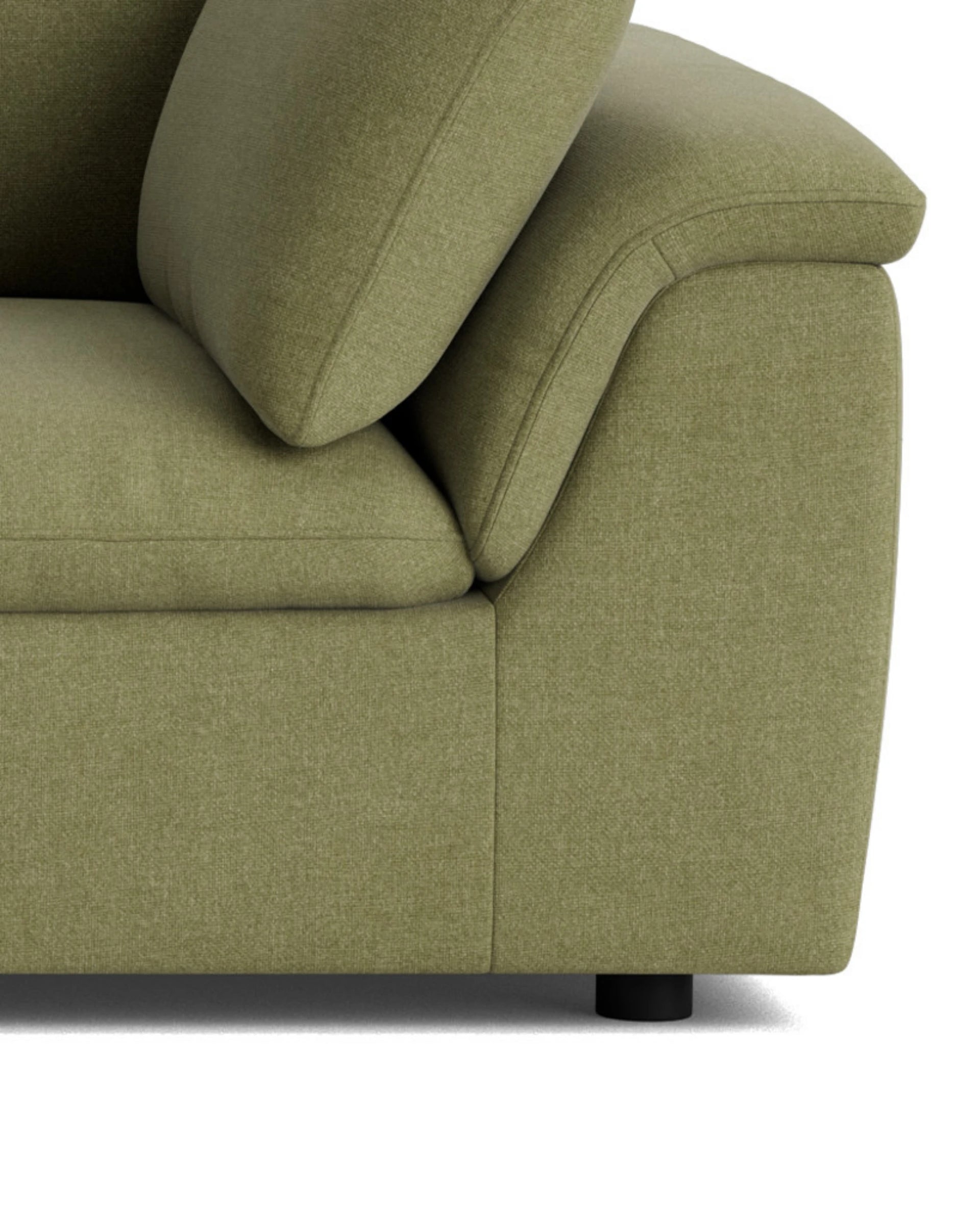 Melt 4 Seater Sofa - Fossil Eucalyptus