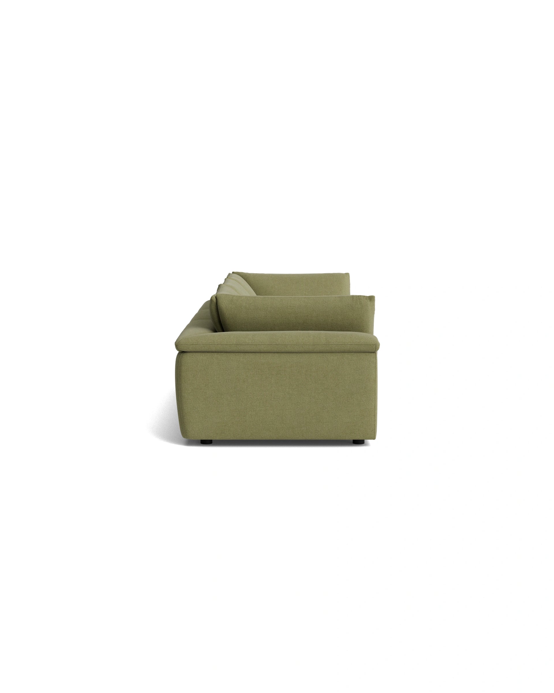 Melt 4 Seater Sofa - Fossil Eucalyptus