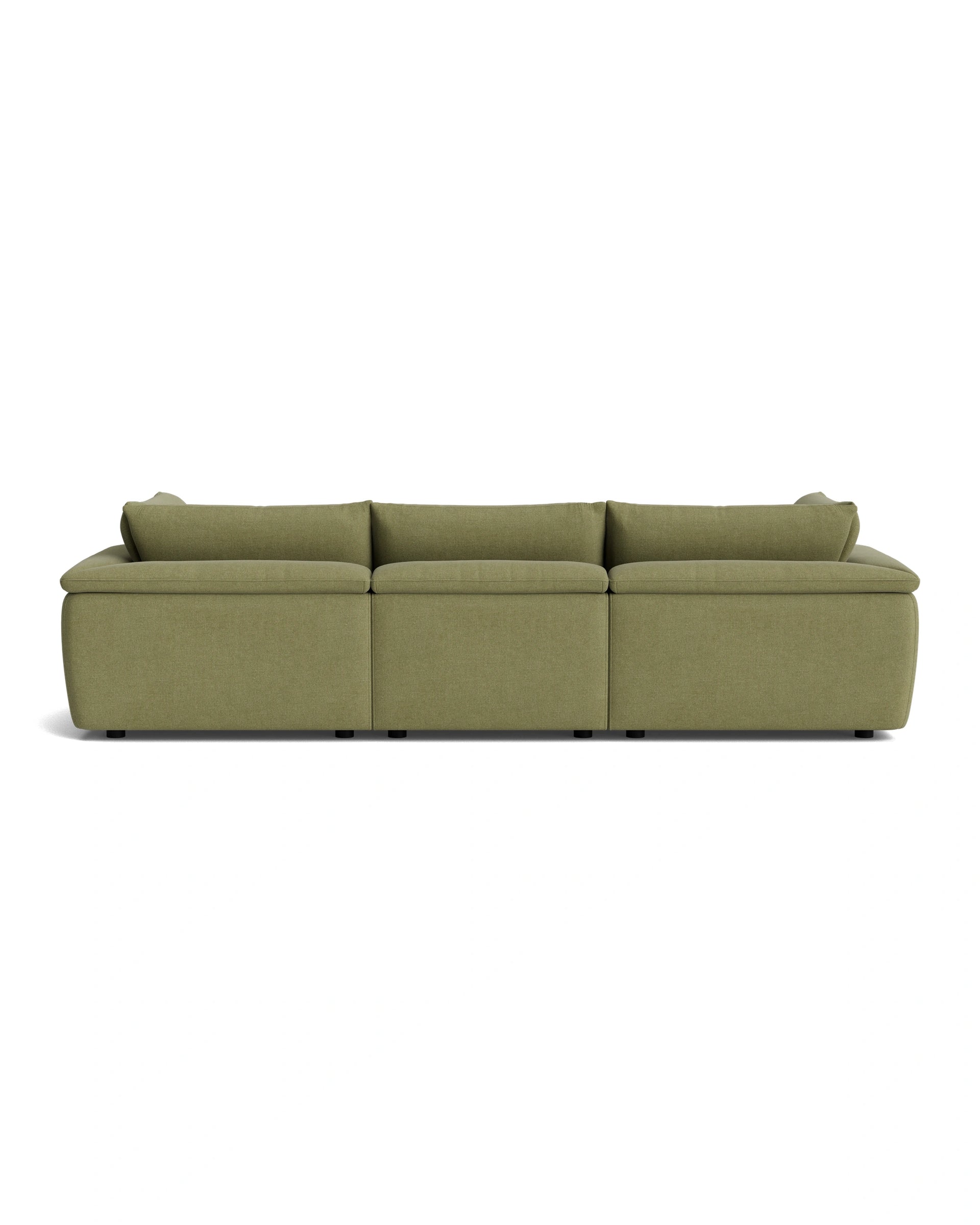Melt 4 Seater Sofa - Fossil Eucalyptus