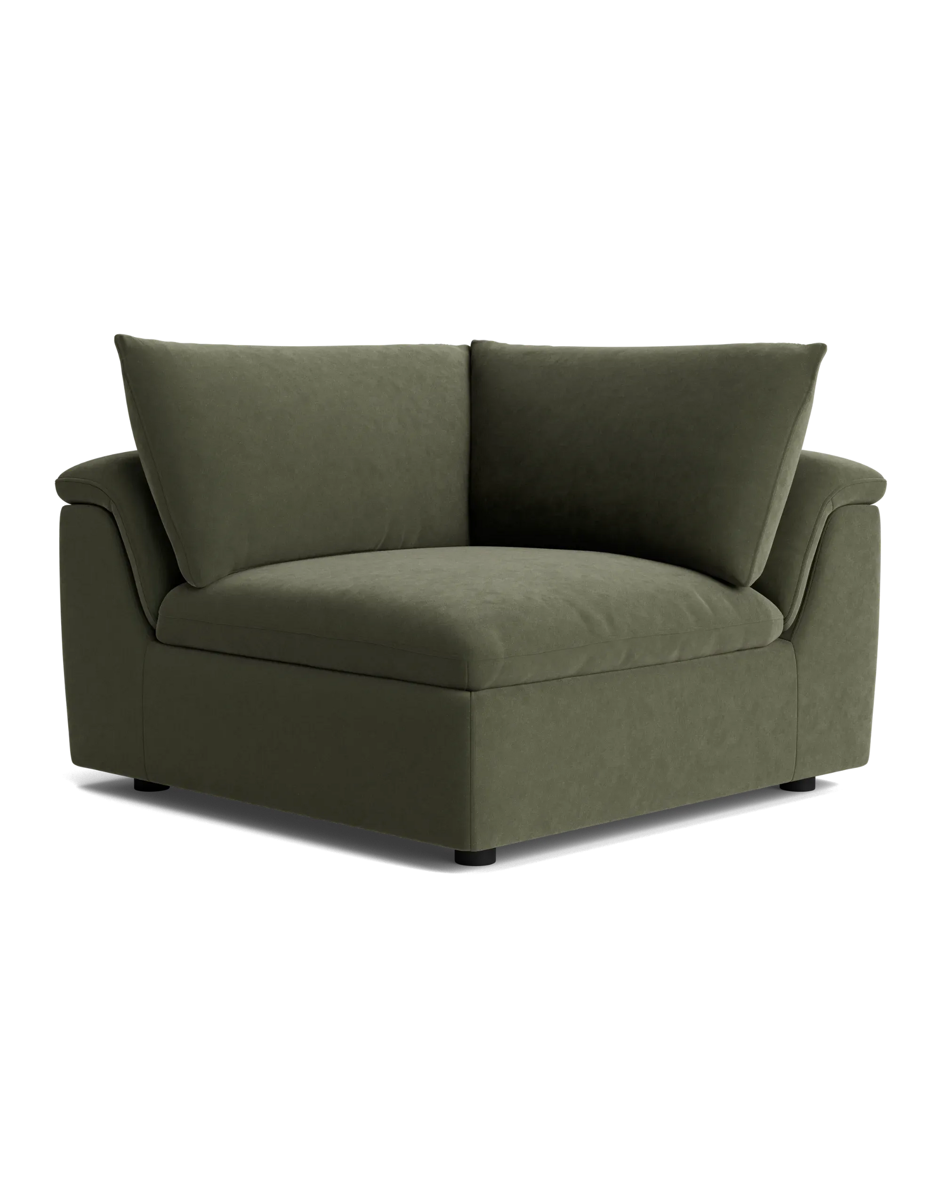 Melt Corner Sofa Module - Eden Leaf