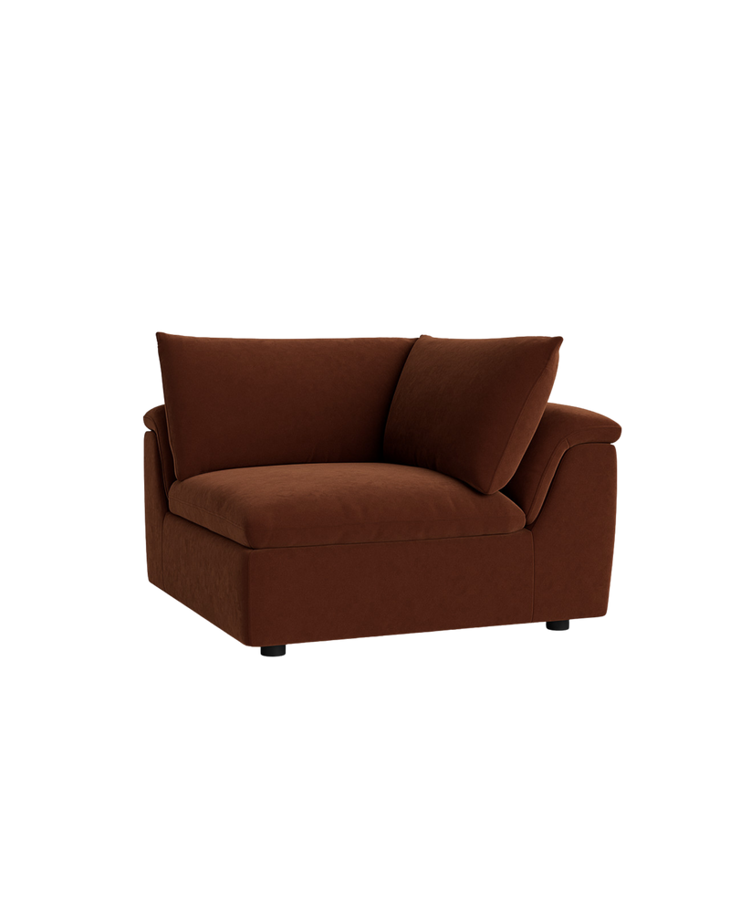 Melt Corner Sofa Module - Eden Brick
