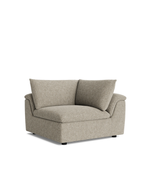 Melt Corner Sofa Module - Fleck Smoke