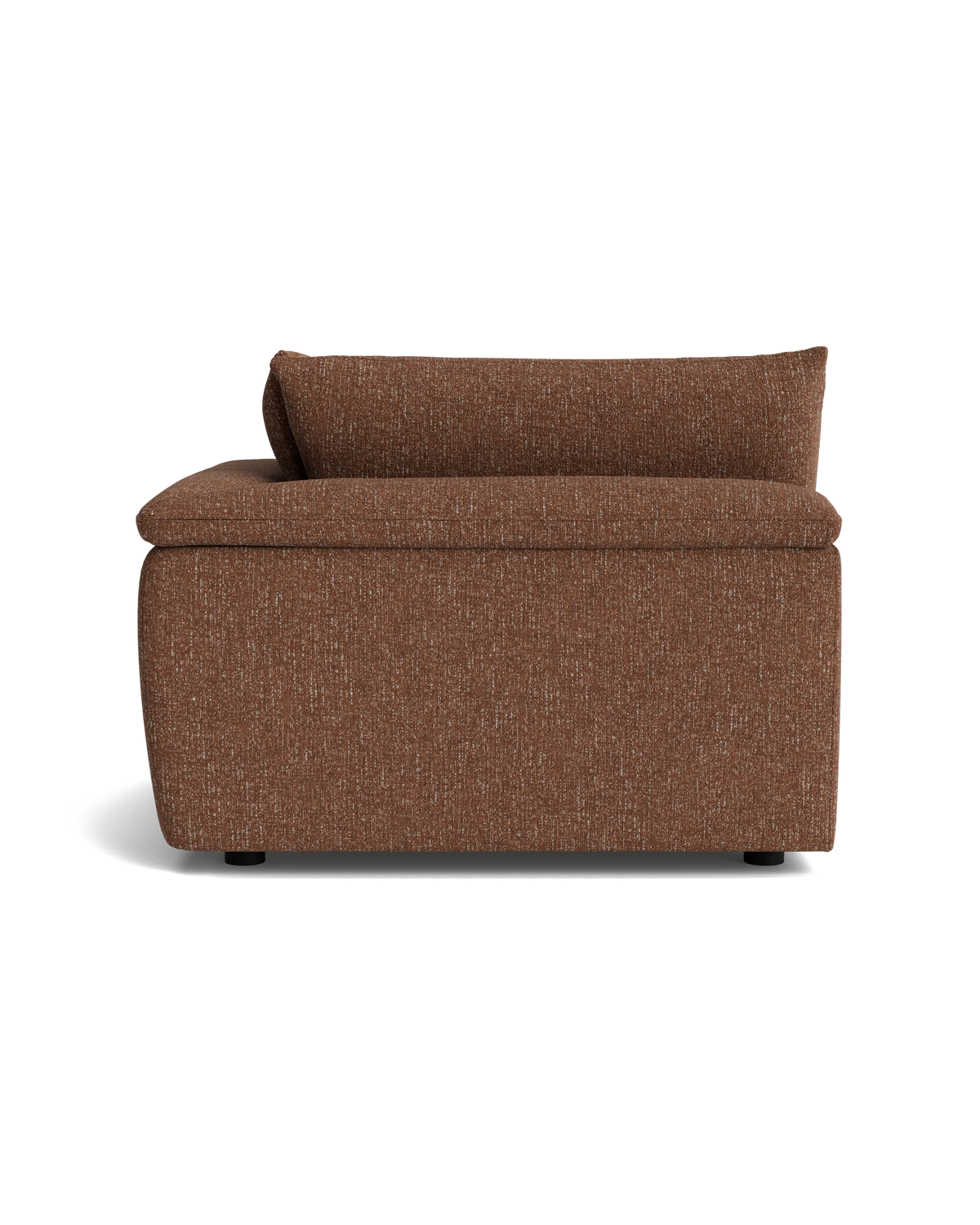 Melt Corner Sofa Module - Fleck Rust