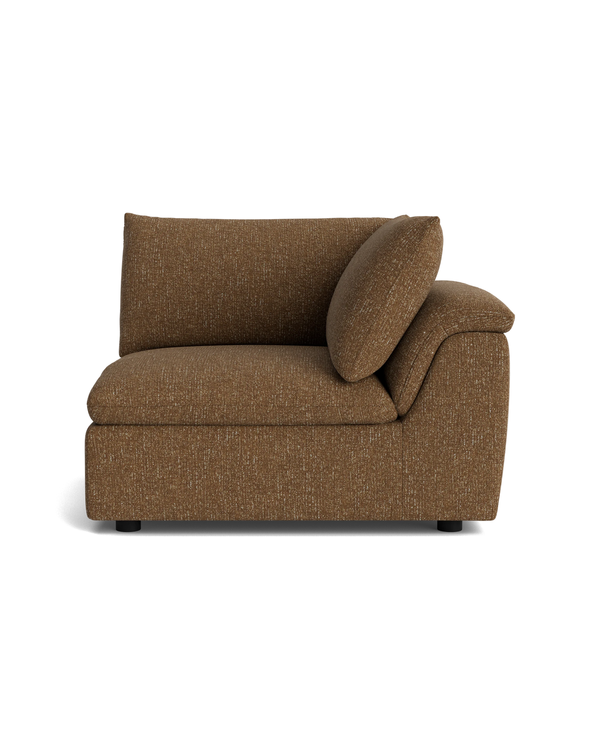 Melt Corner Sofa Module - Fleck Ginger