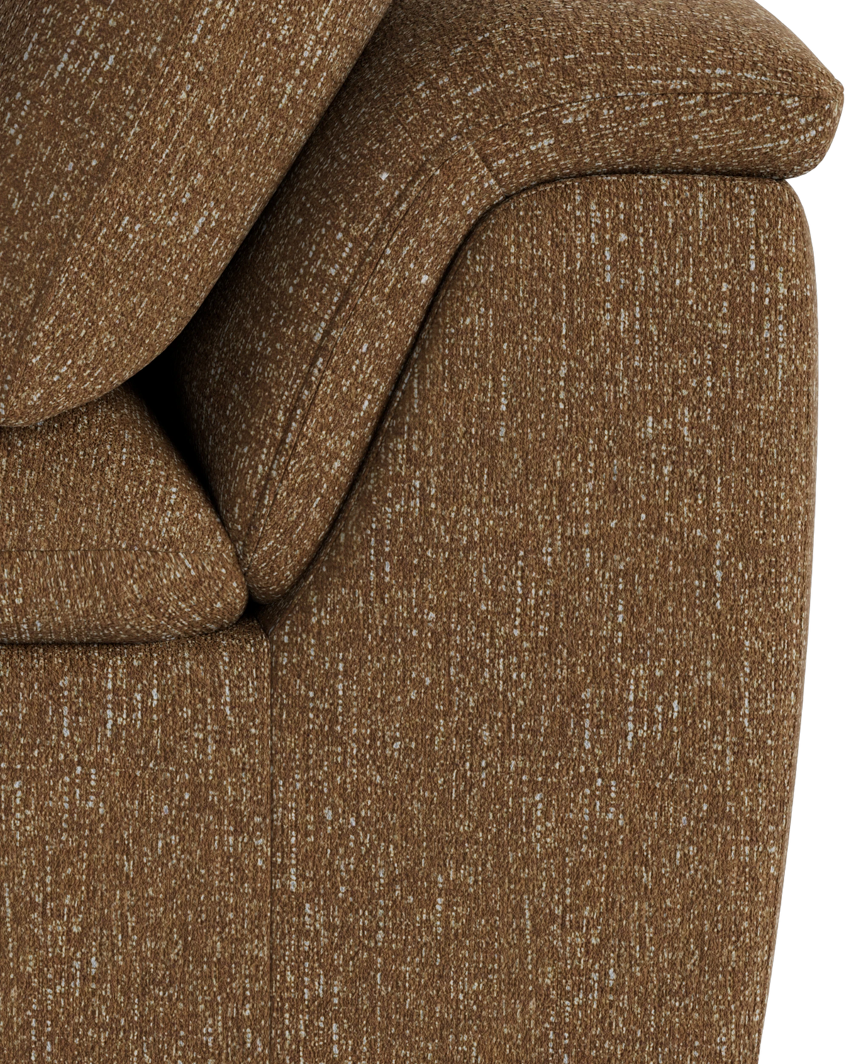 Melt Corner Sofa Module - Fleck Ginger