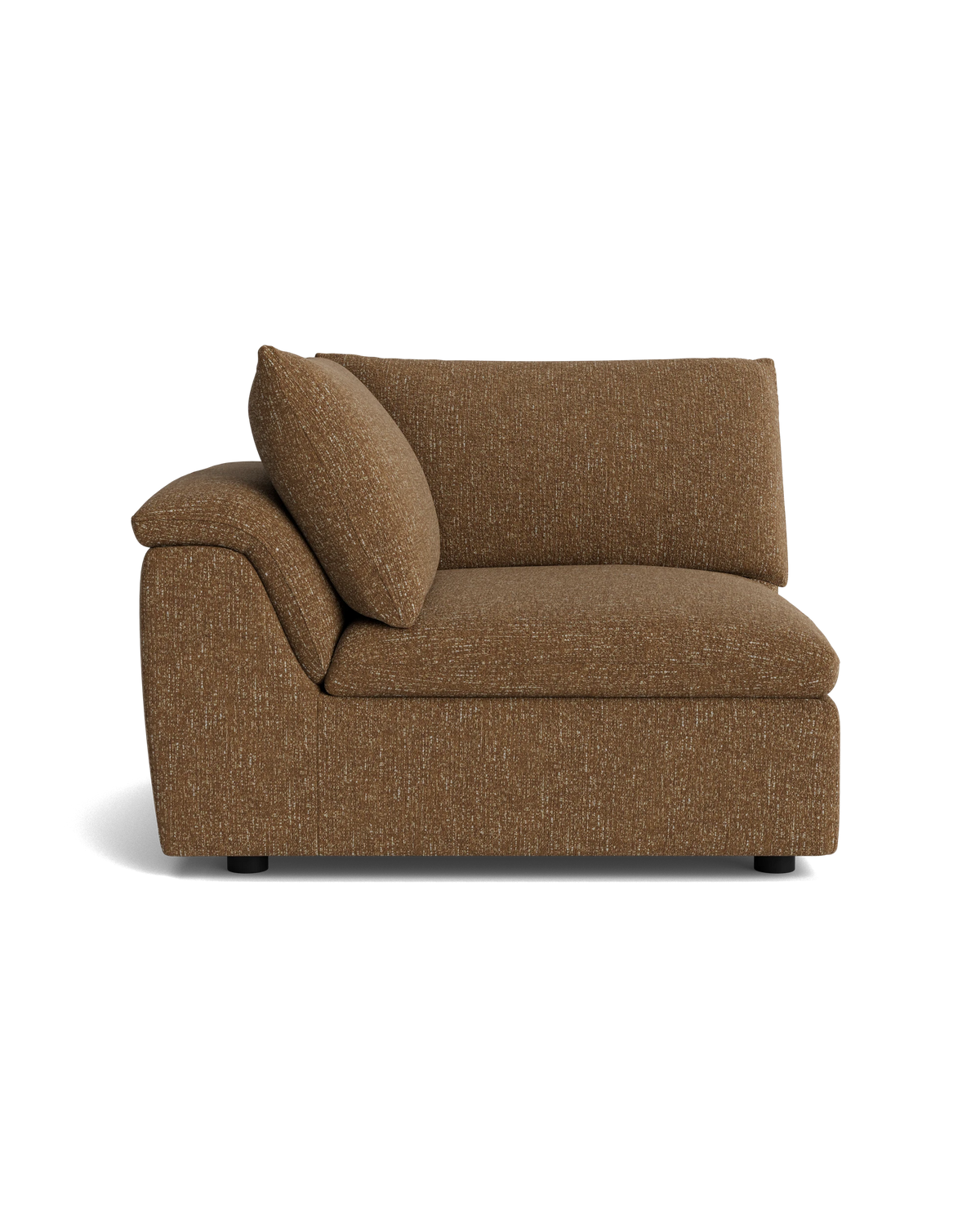 Melt Corner Sofa Module - Fleck Ginger