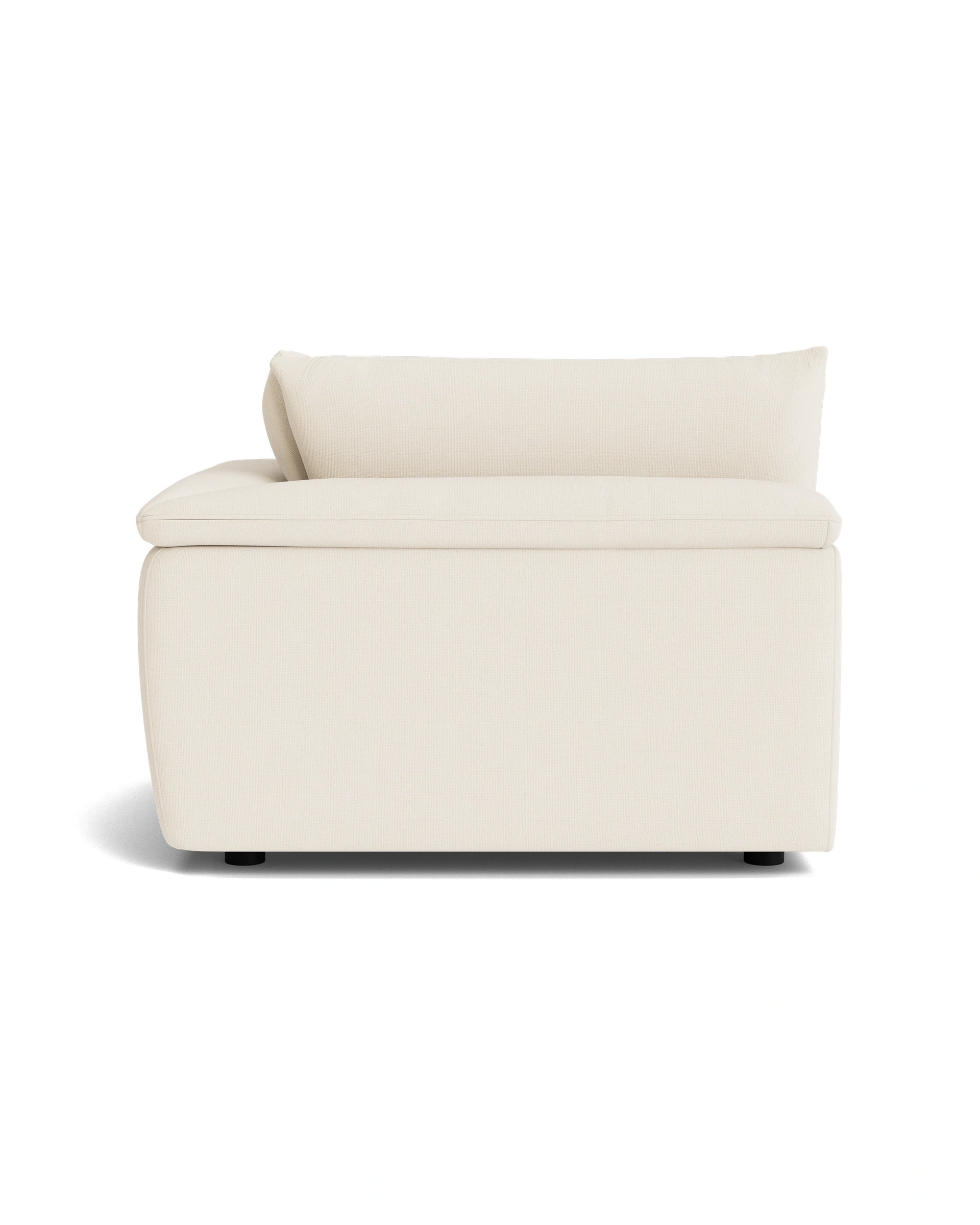Melt Corner Sofa Module - Fossil Vanilla