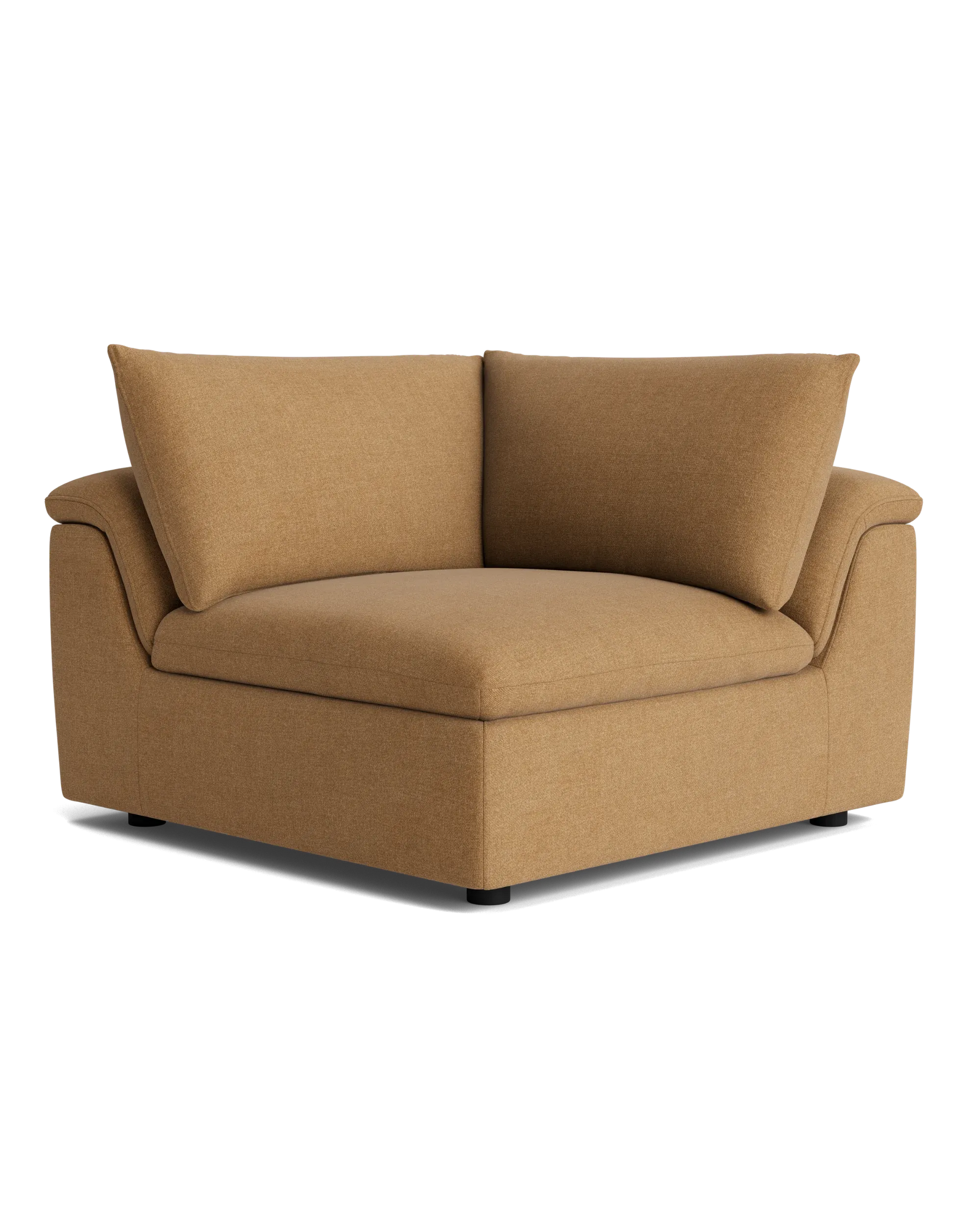 Melt Corner Sofa Module - Fossil Fawn