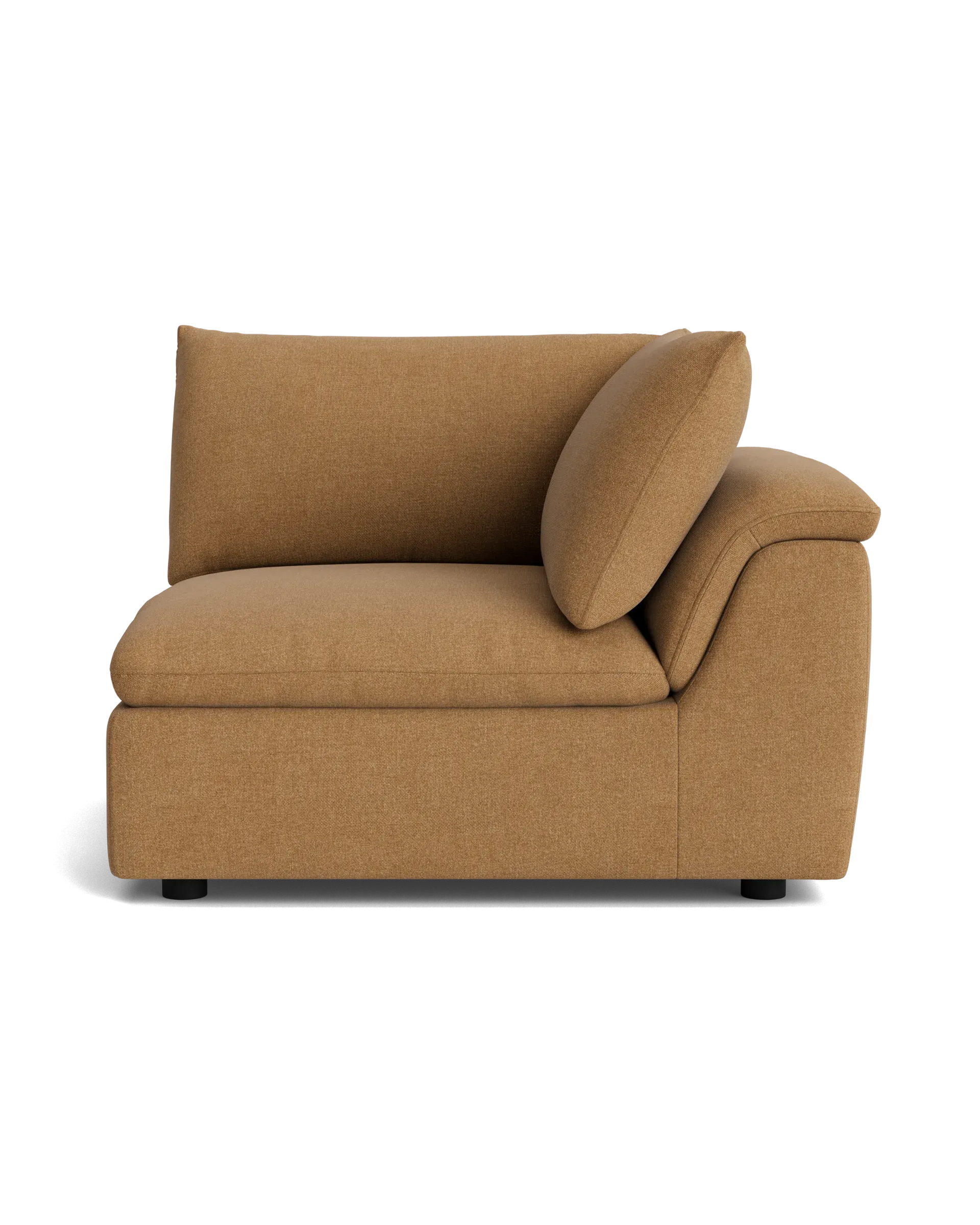 Melt Corner Sofa Module - Fossil Fawn