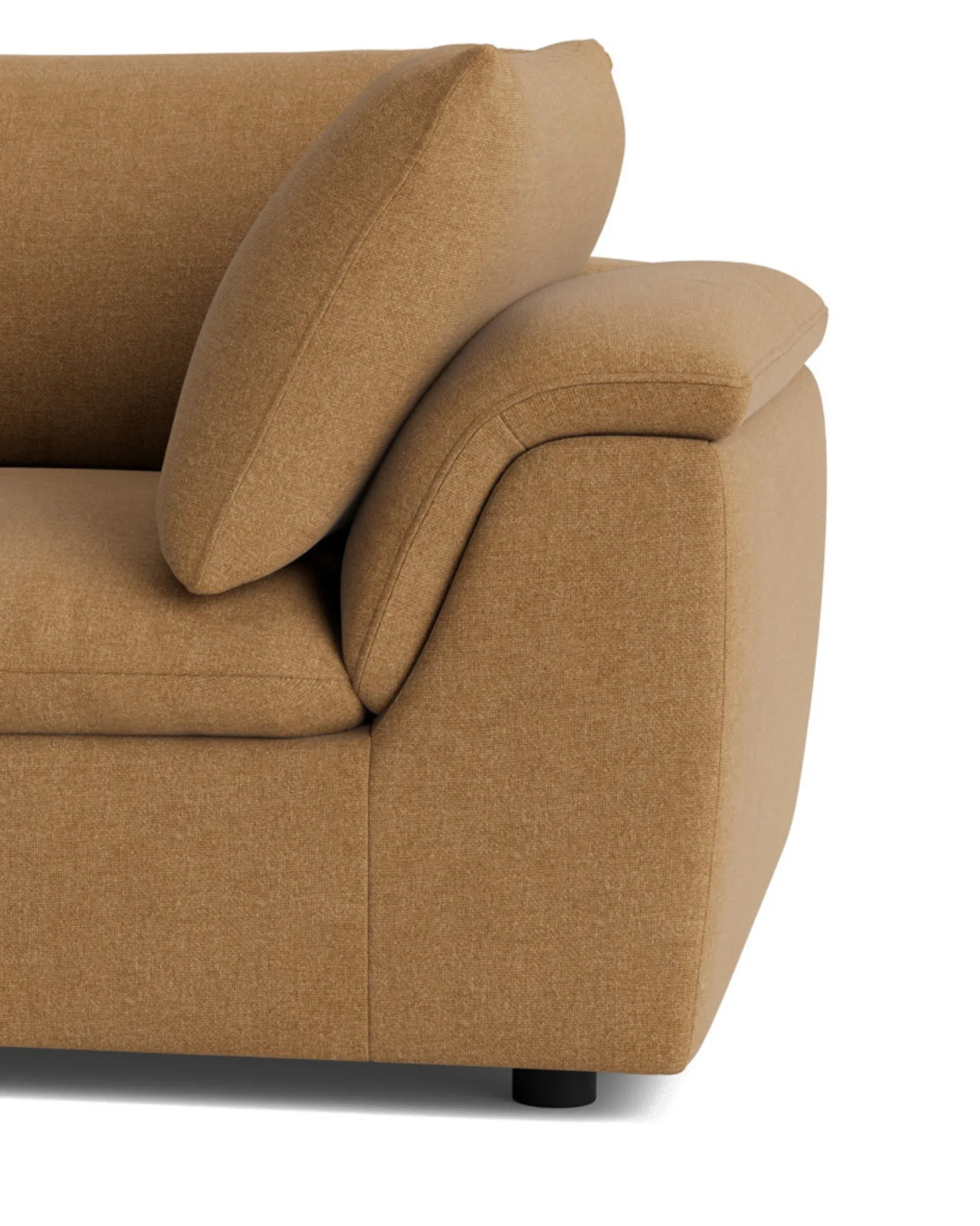 Melt Corner Sofa Module - Fossil Fawn