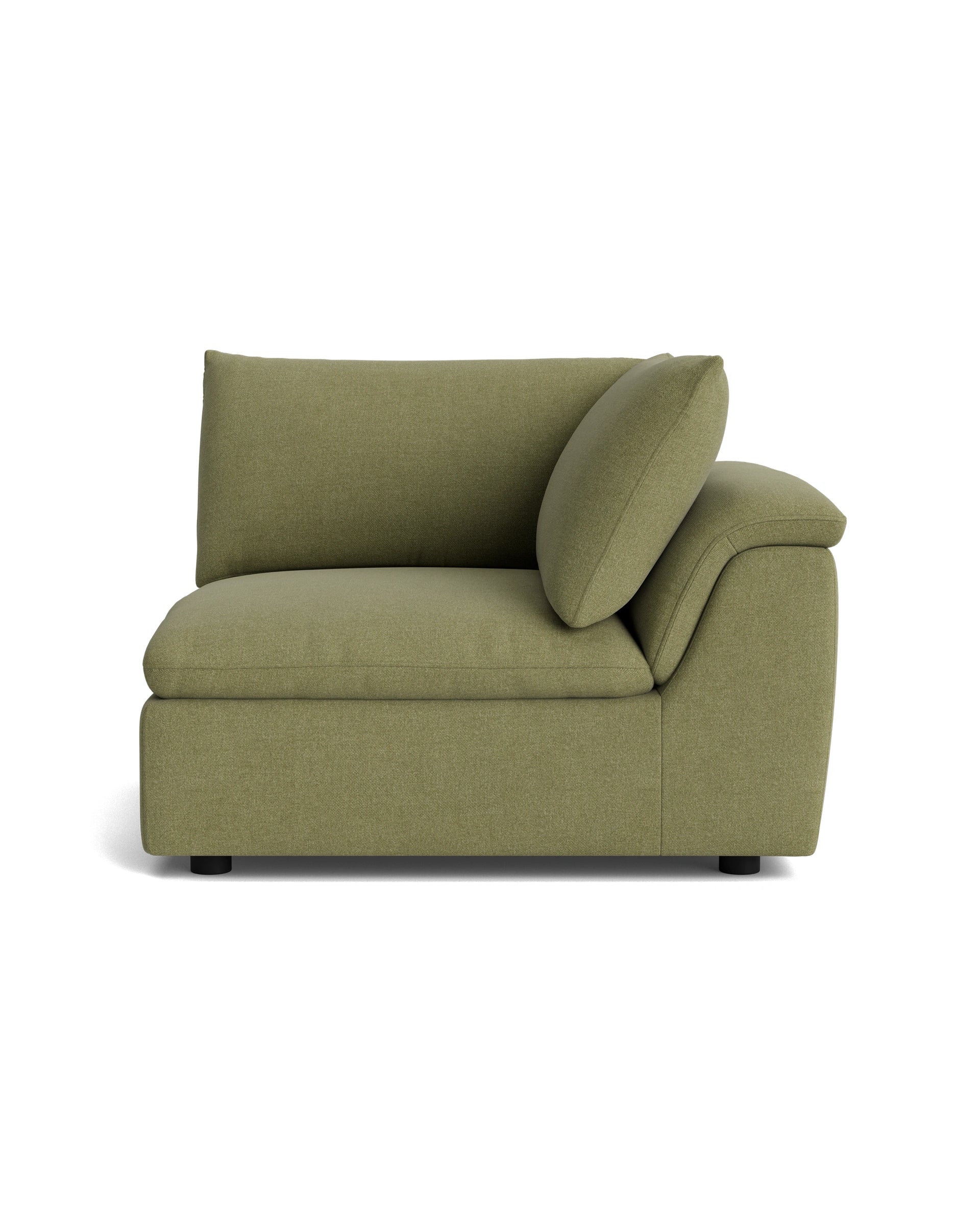 Melt Corner Sofa Module - Fossil Eucalyptus