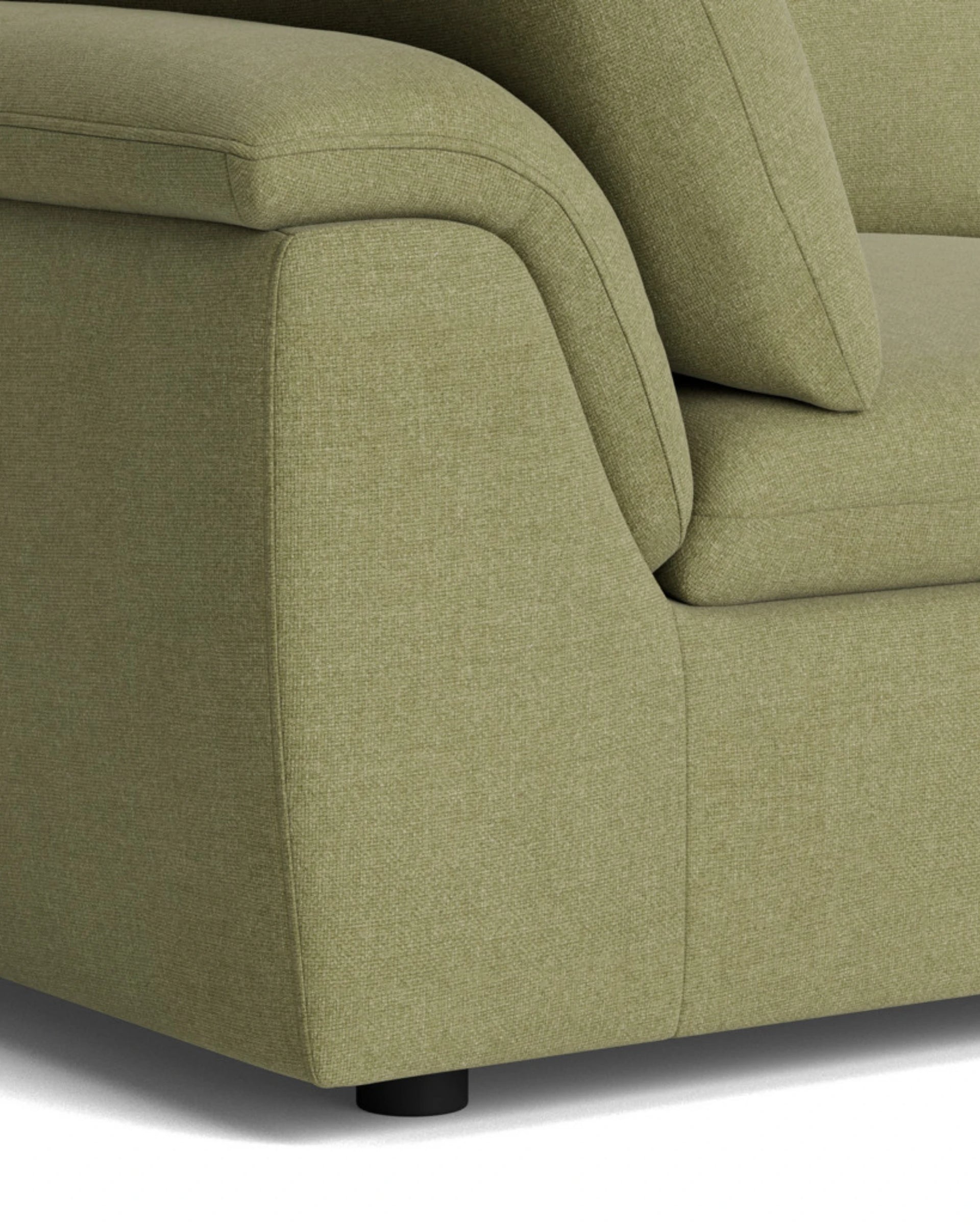 Melt Corner Sofa Module - Fossil Eucalyptus