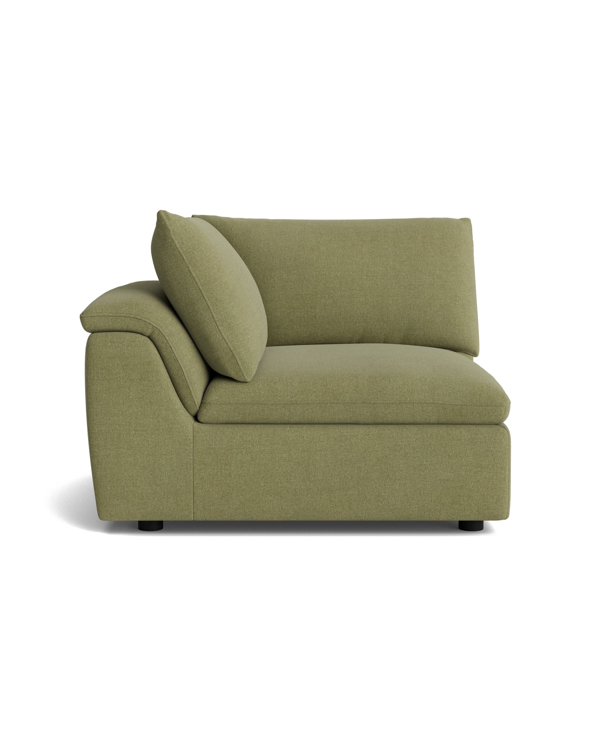 Melt Corner Sofa Module - Fossil Eucalyptus