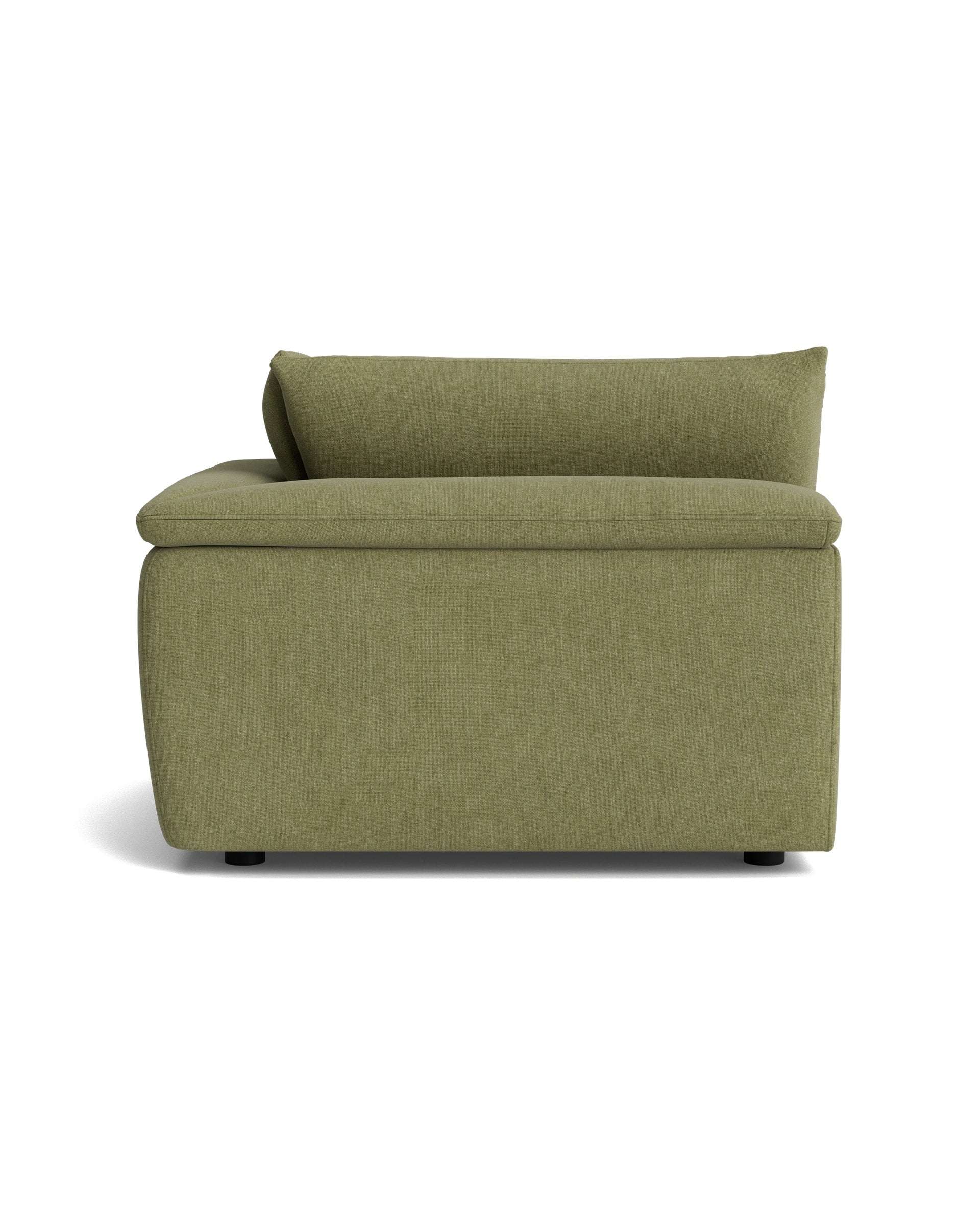 Melt Corner Sofa Module - Fossil Eucalyptus
