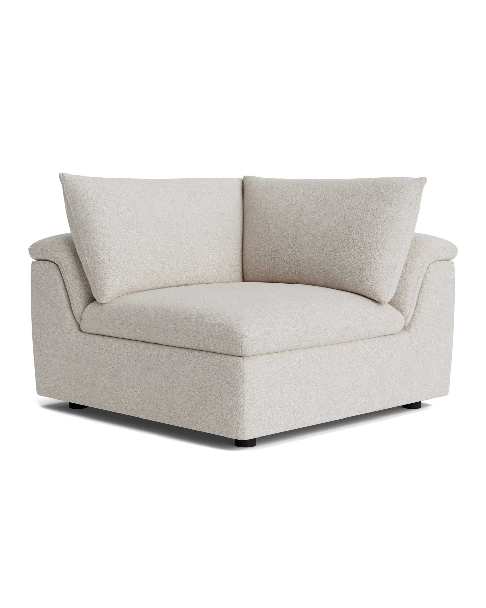 Melt Corner Sofa Module - Tate Biscotti