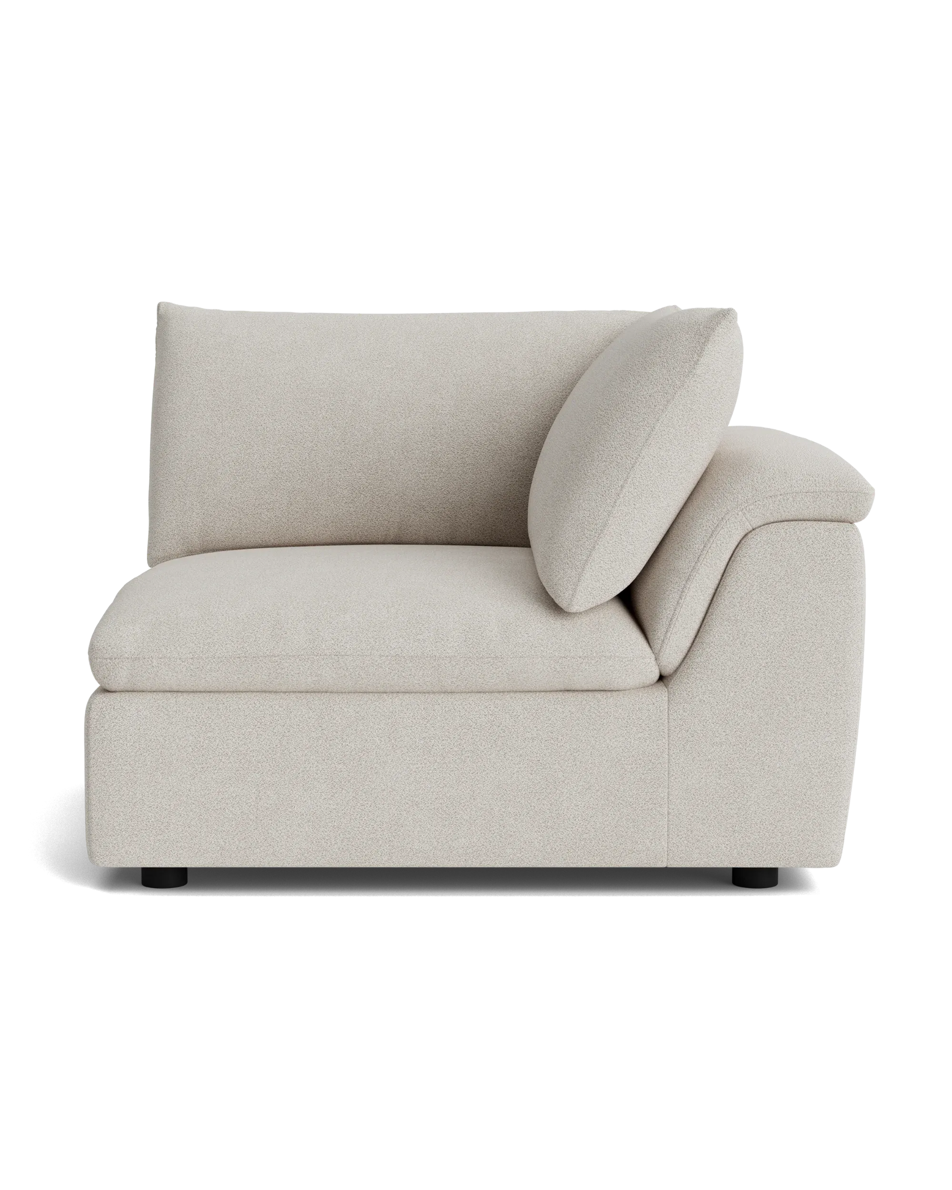 Melt Corner Sofa Module - Tate Biscotti