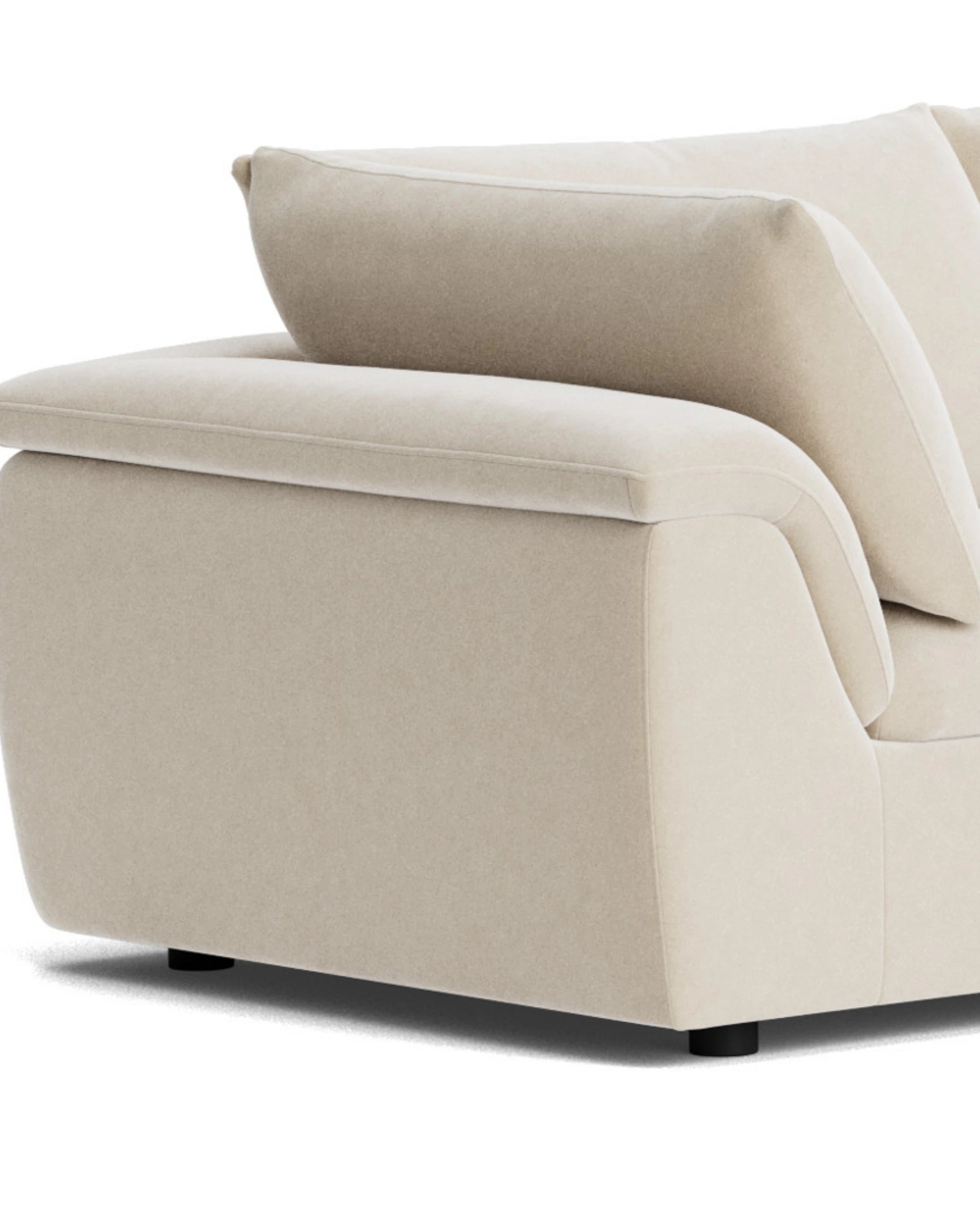 Melt Corner Sofa - Eden Ecru