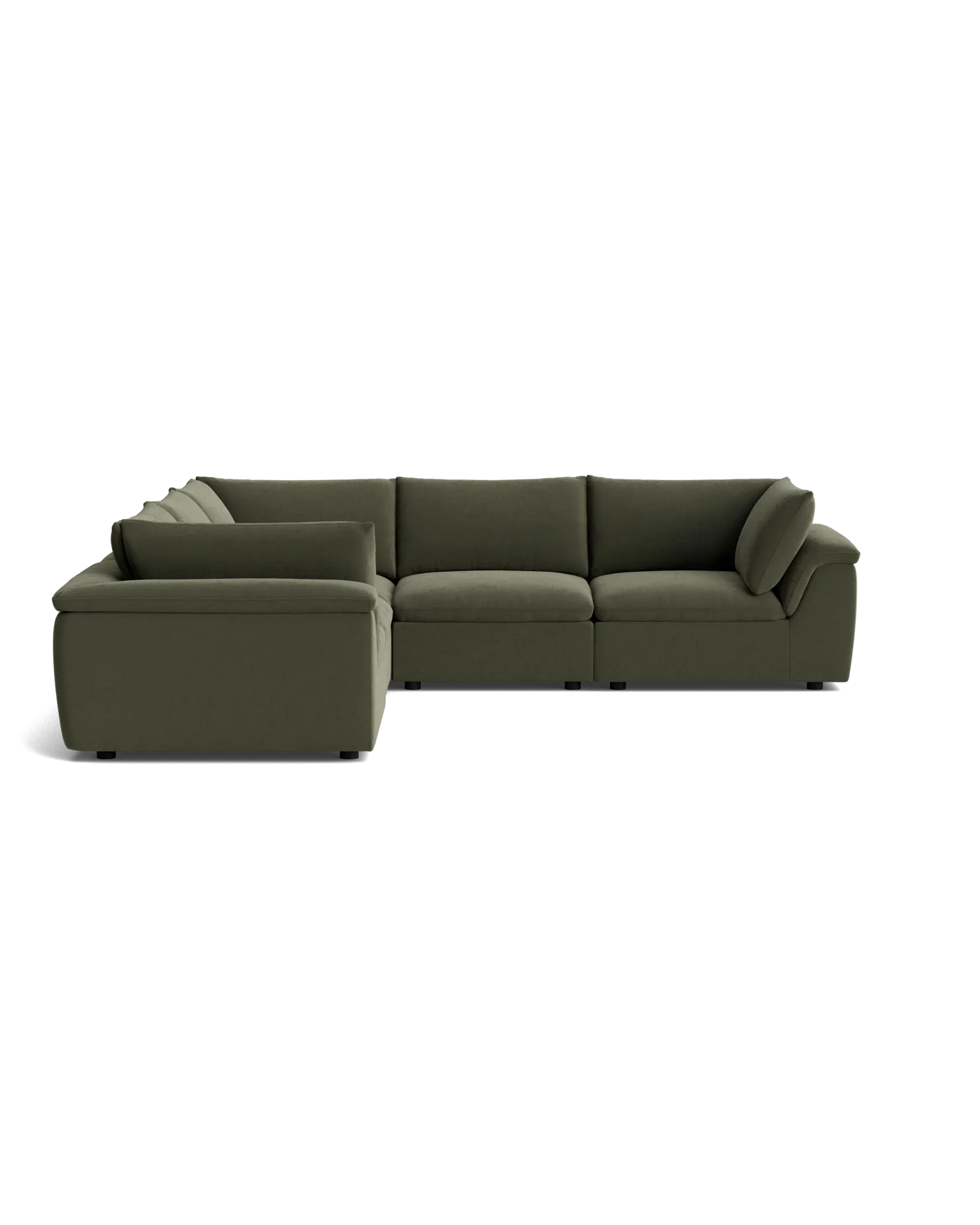 Melt Corner Sofa - Eden Leaf
