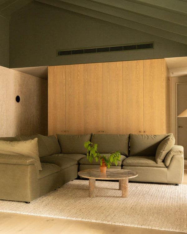 Melt Corner Sofa - Eden Leaf