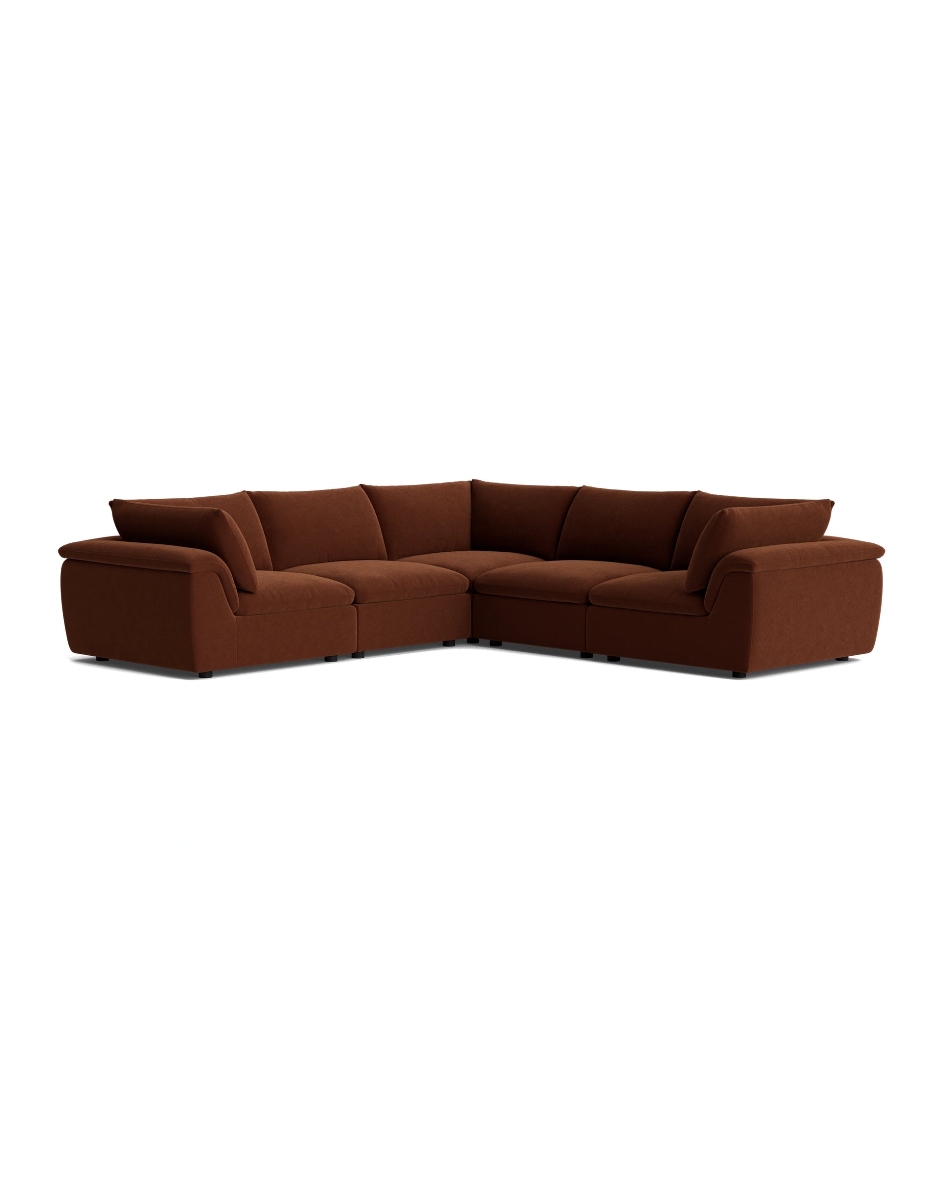 Melt Corner Sofa - Eden Brick