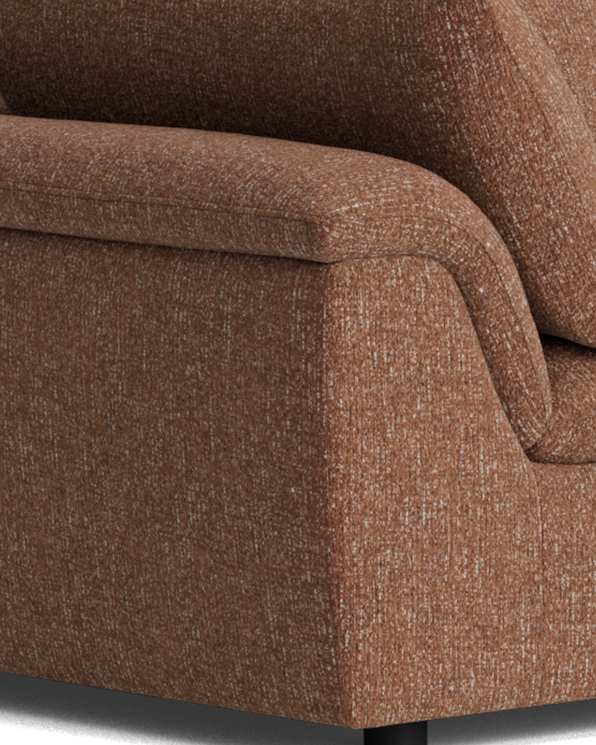 Melt Corner Sofa - Fleck Rust