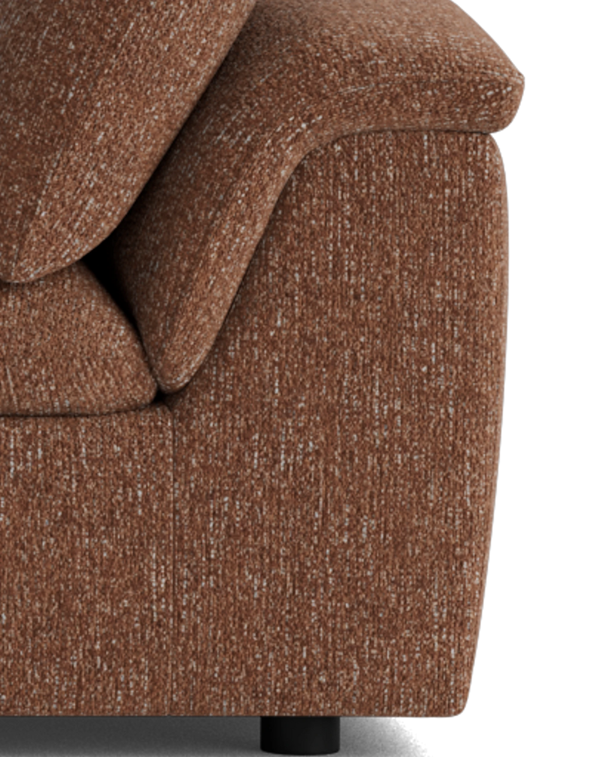Melt Corner Sofa - Fleck Rust