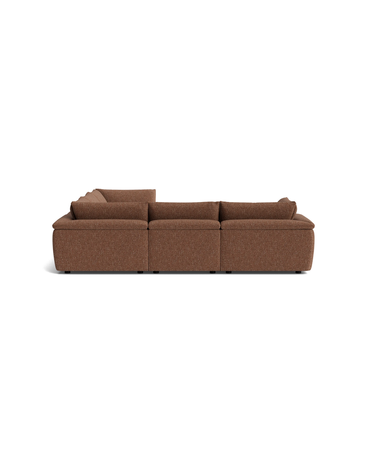 Melt Corner Sofa - Fleck Rust